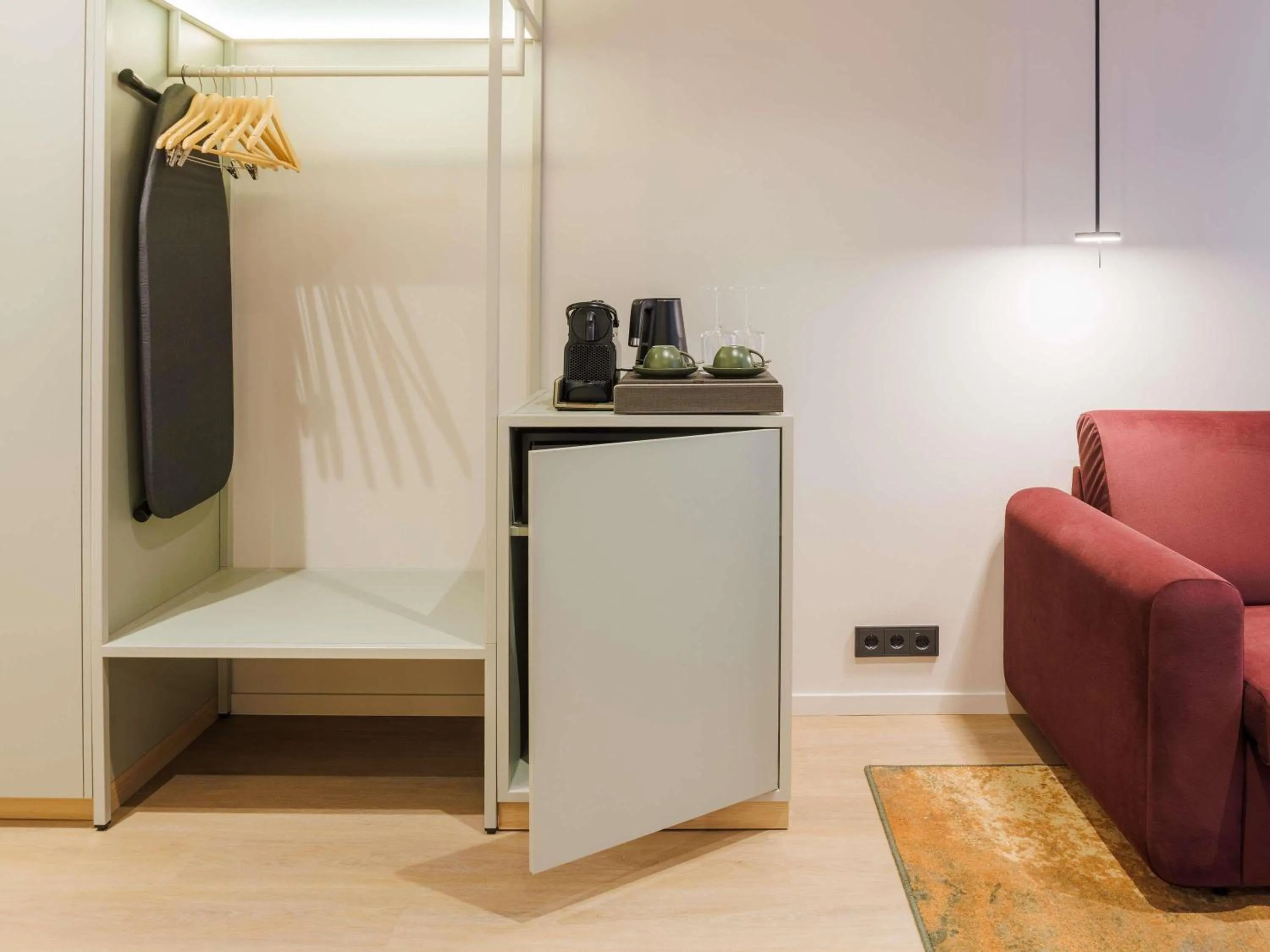 Bedroom in Novotel Tallinn