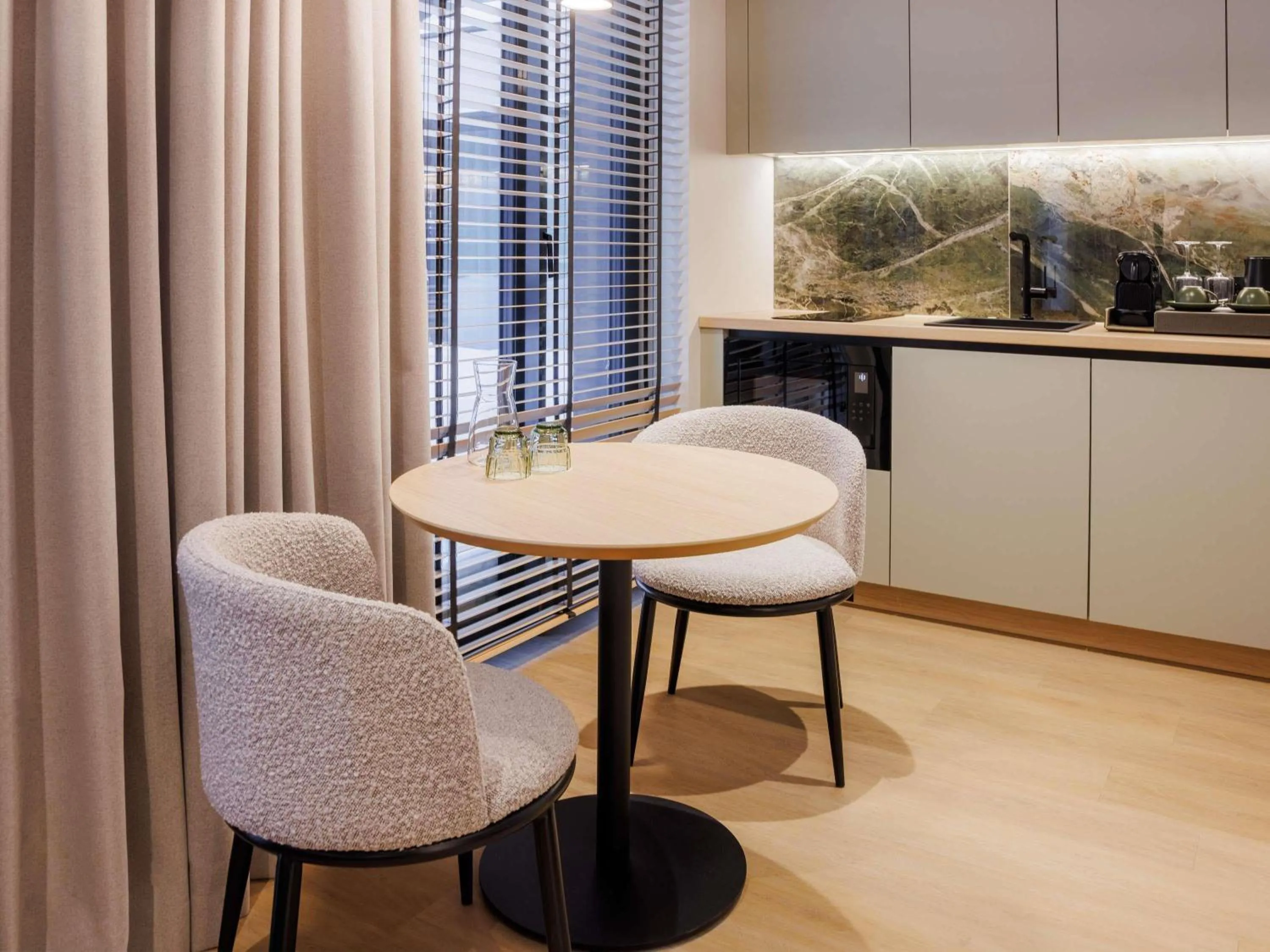 Bedroom in Novotel Tallinn