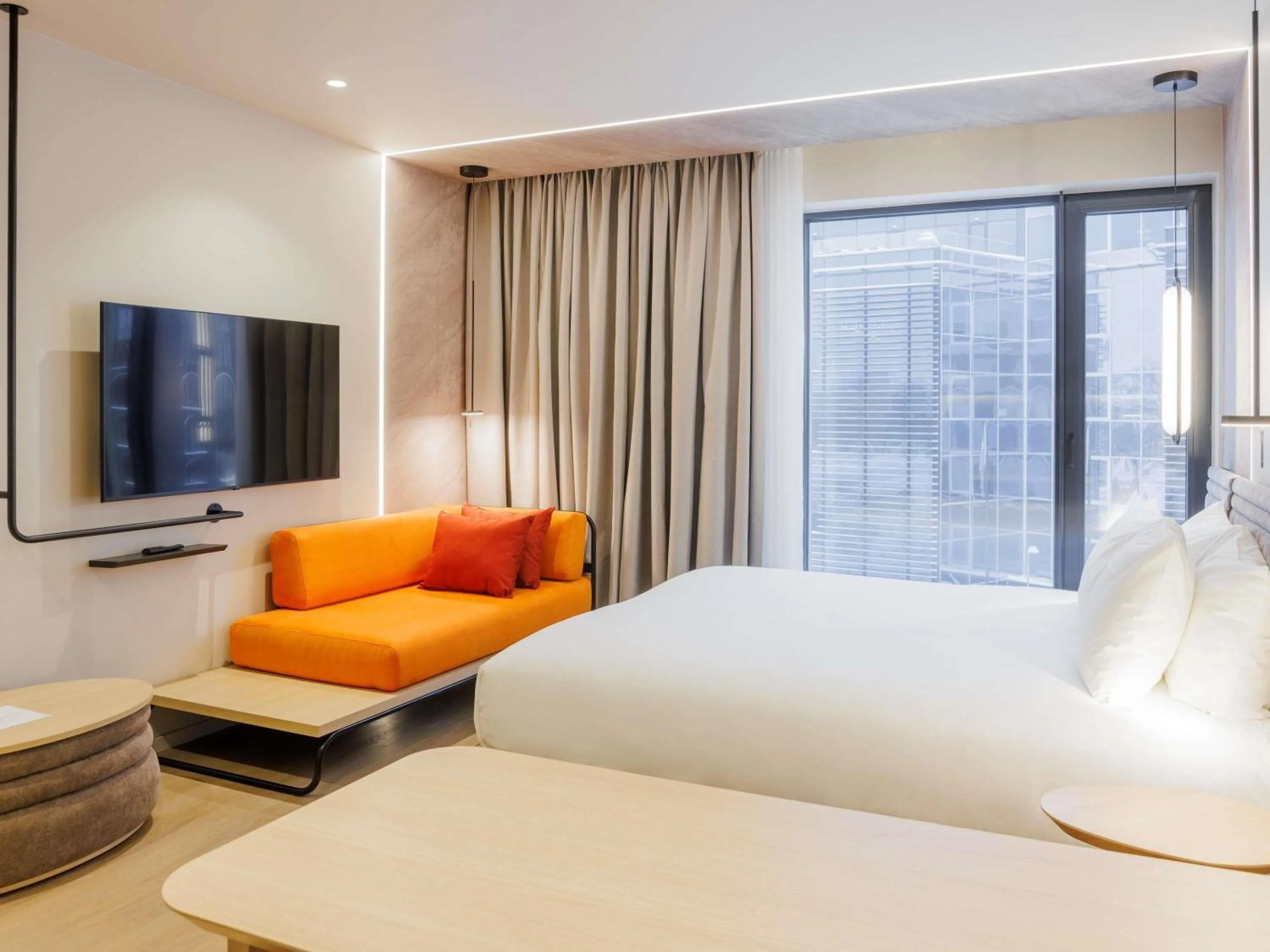 Bedroom, Bed in Novotel Tallinn