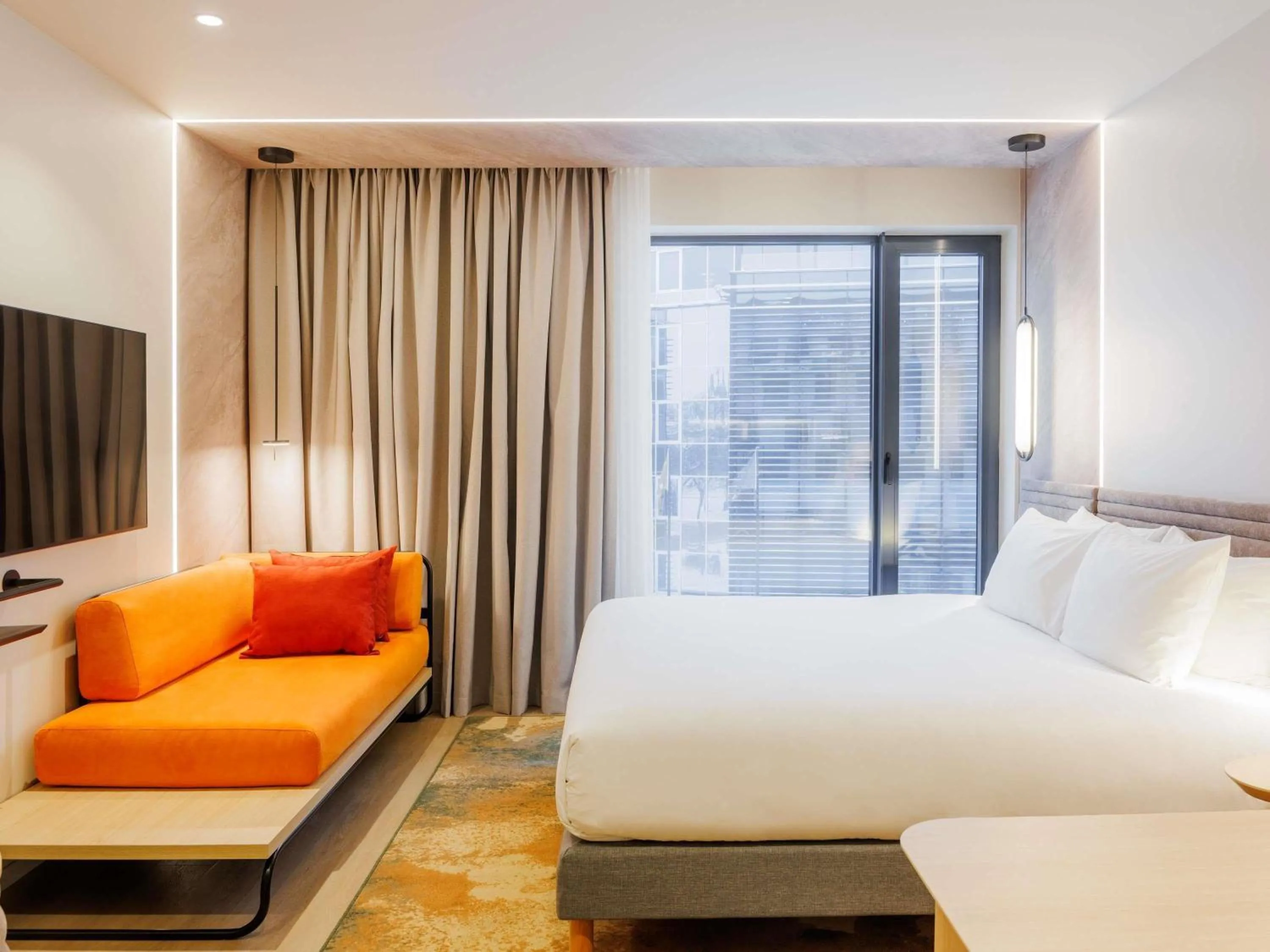 Bedroom, Bed in Novotel Tallinn