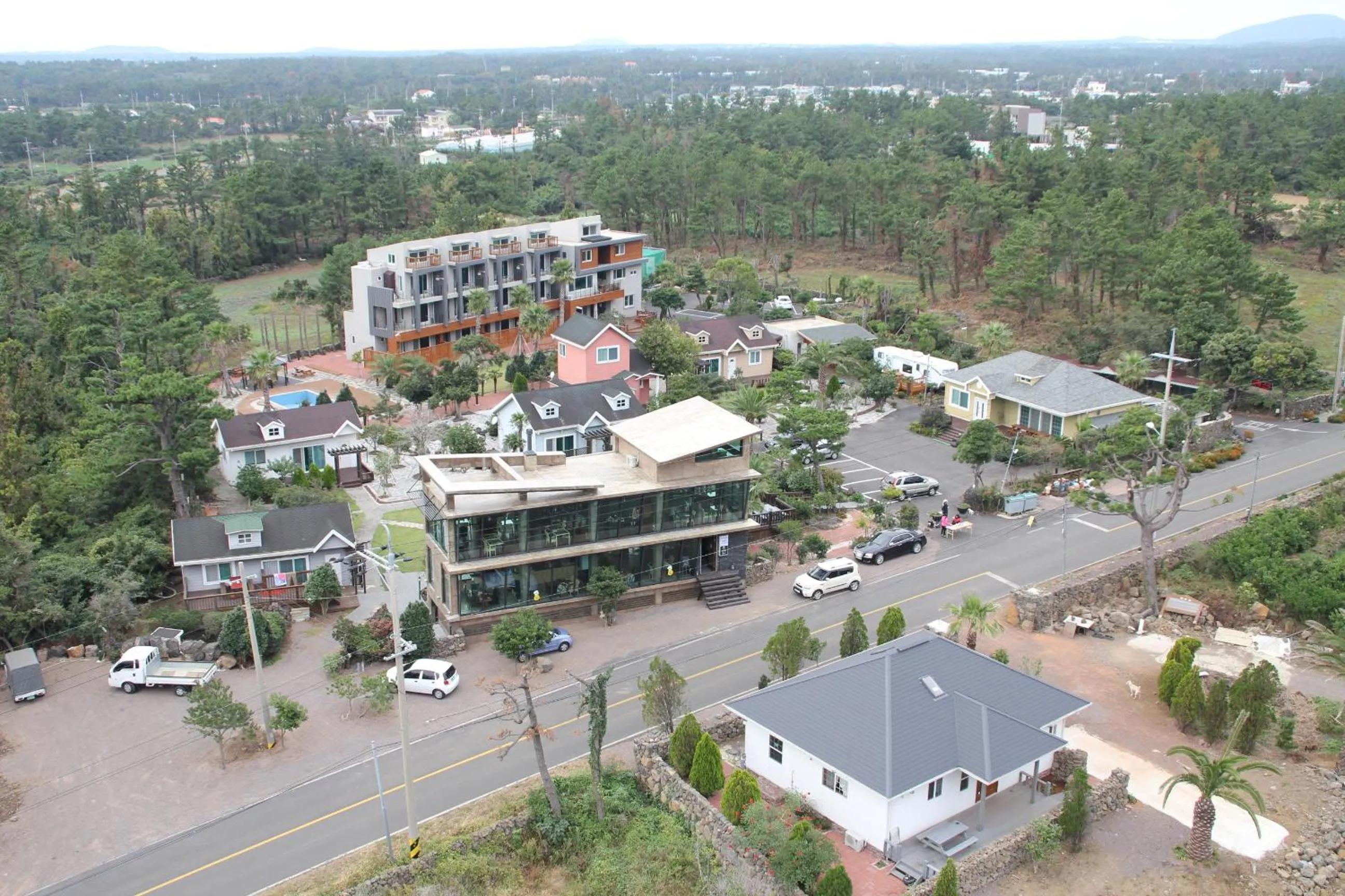 Bird's eye view in Mirvill Pension & Resort