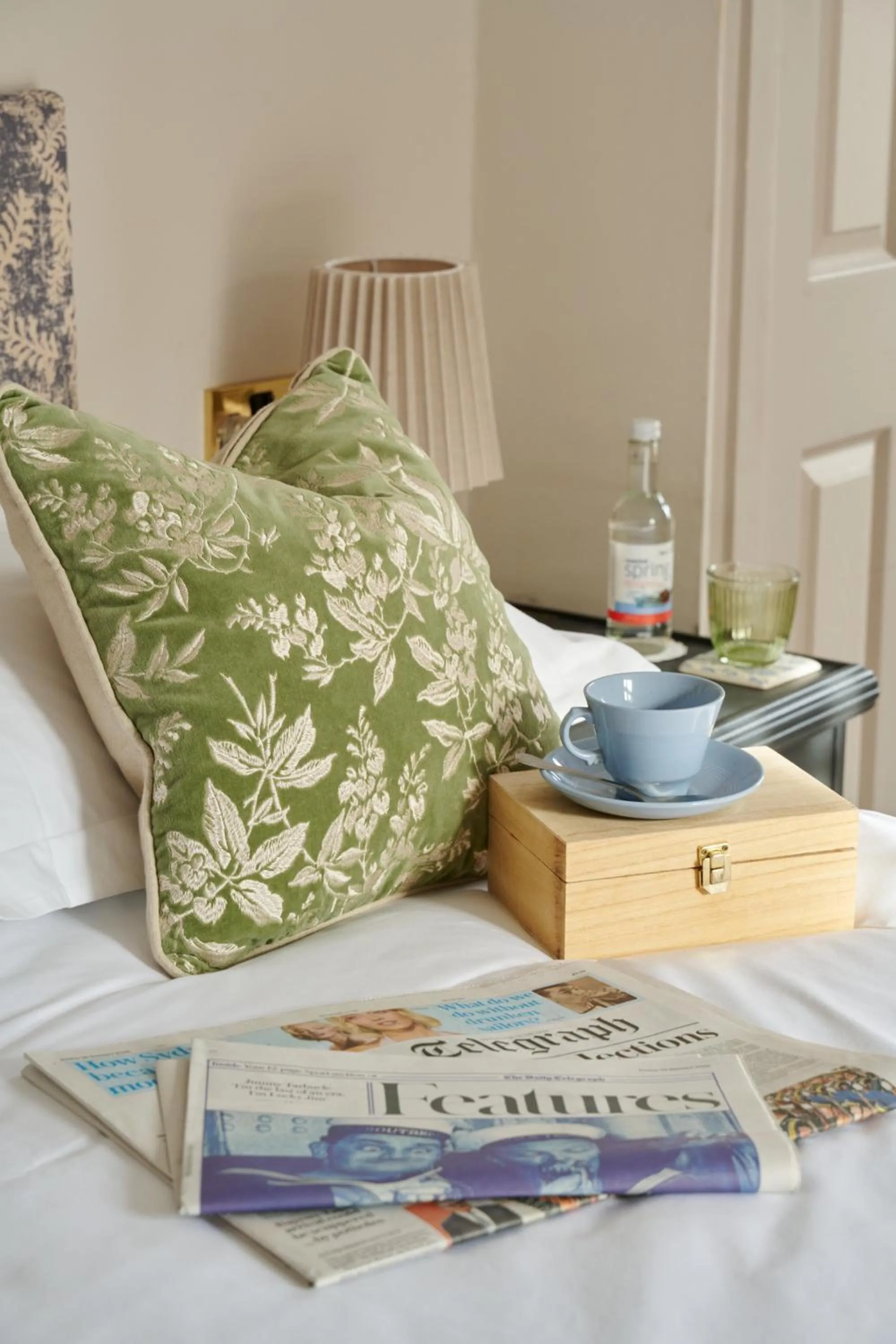 Bed in Bankes Arms Hotel