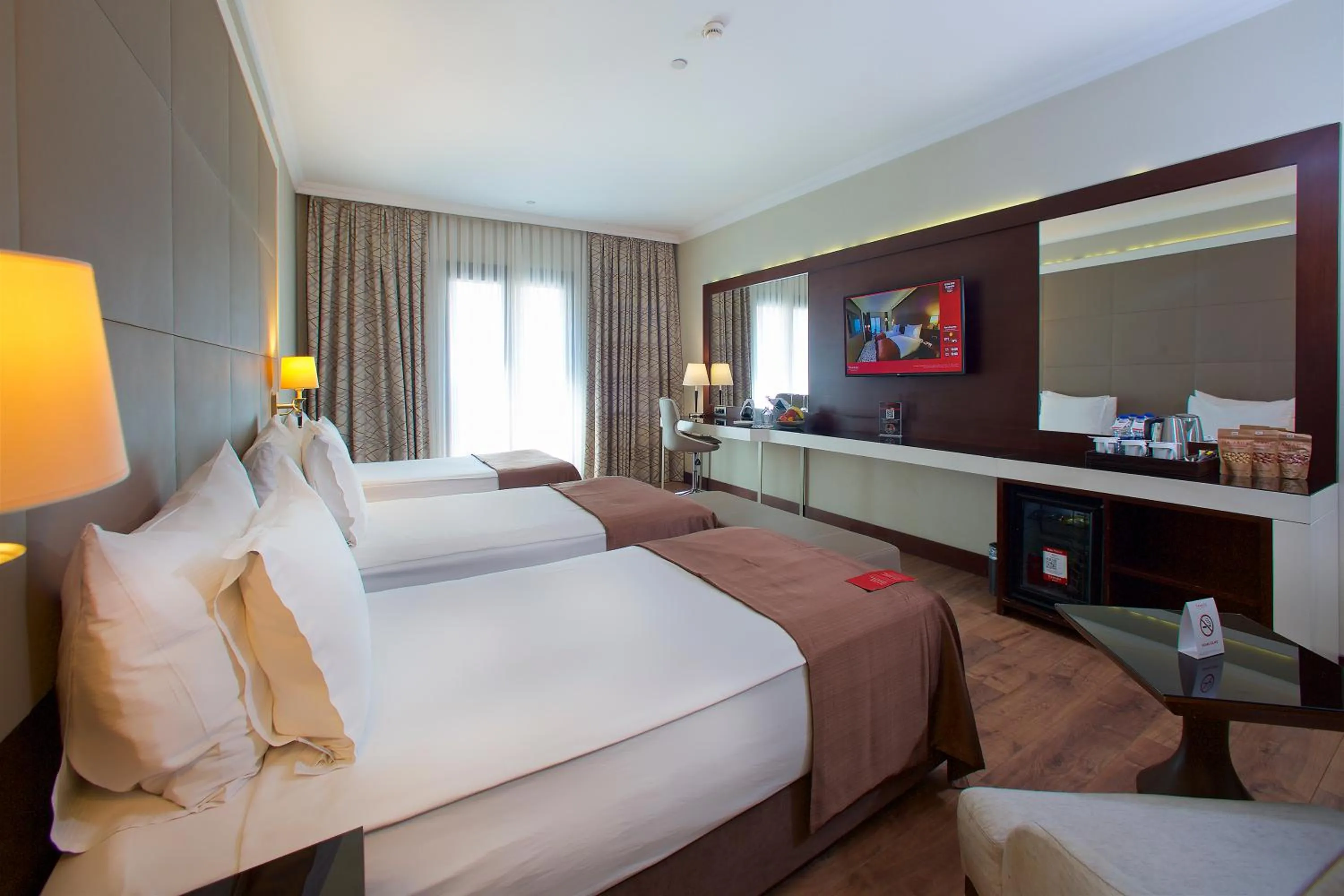Bed in Ramada by Wyndham Istanbul Merter