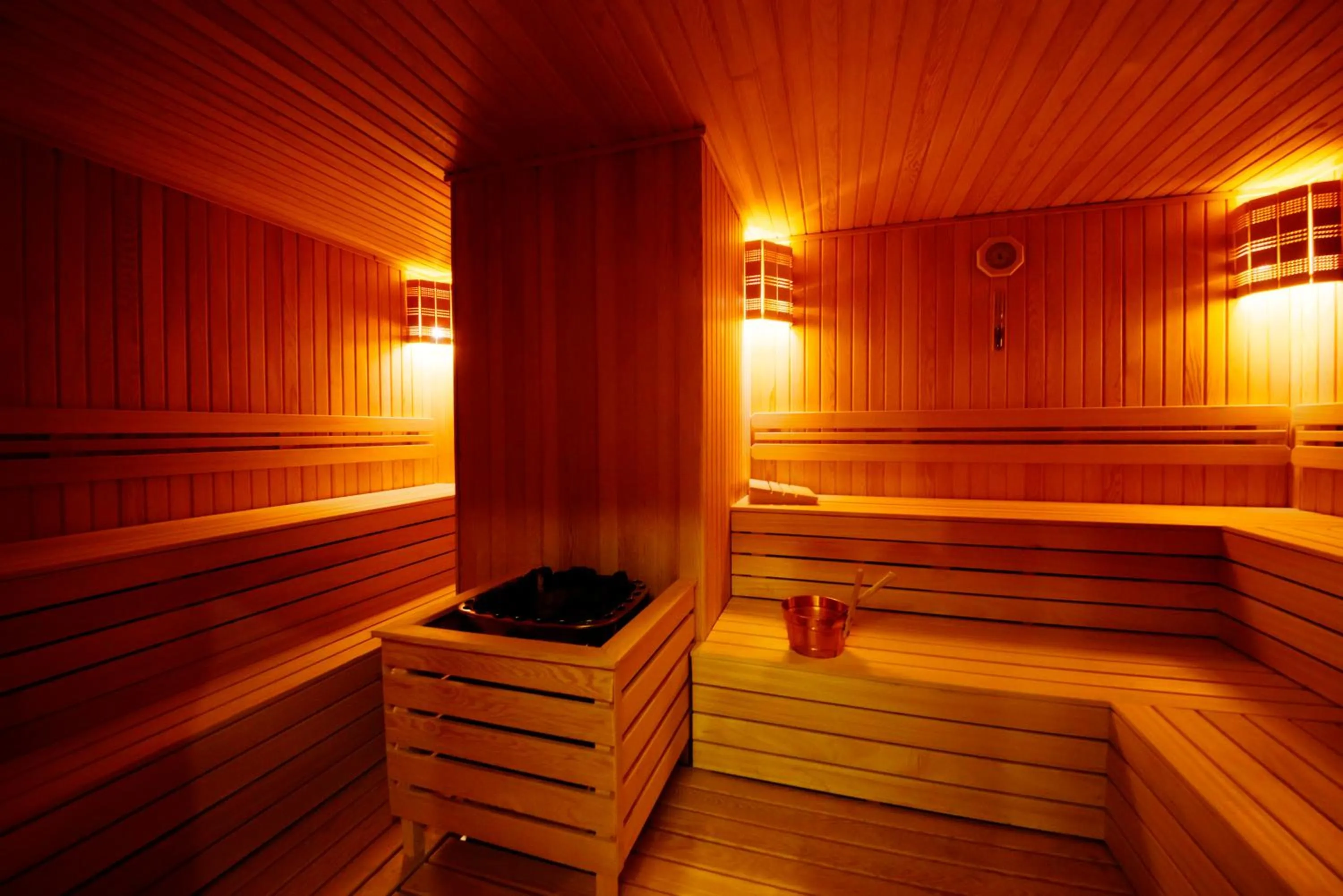Sauna in Ramada by Wyndham Istanbul Merter