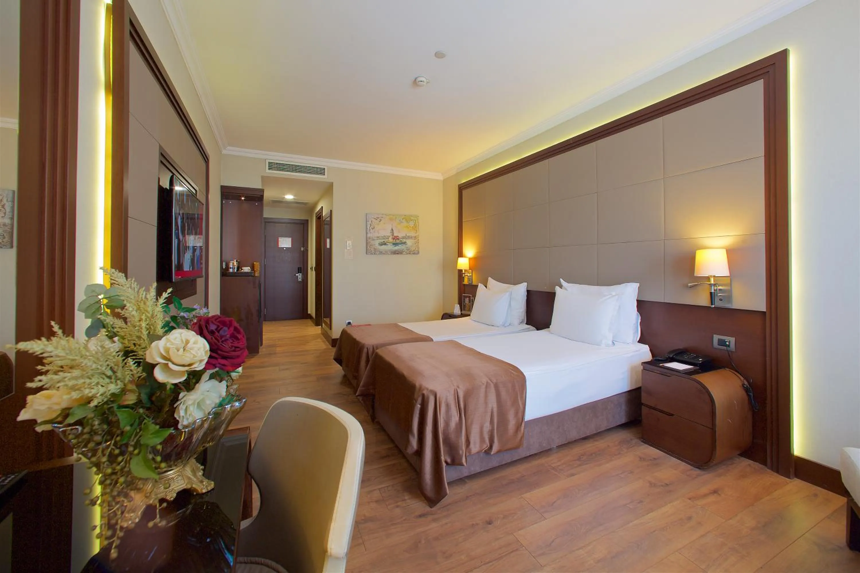 Bed in Ramada by Wyndham Istanbul Merter