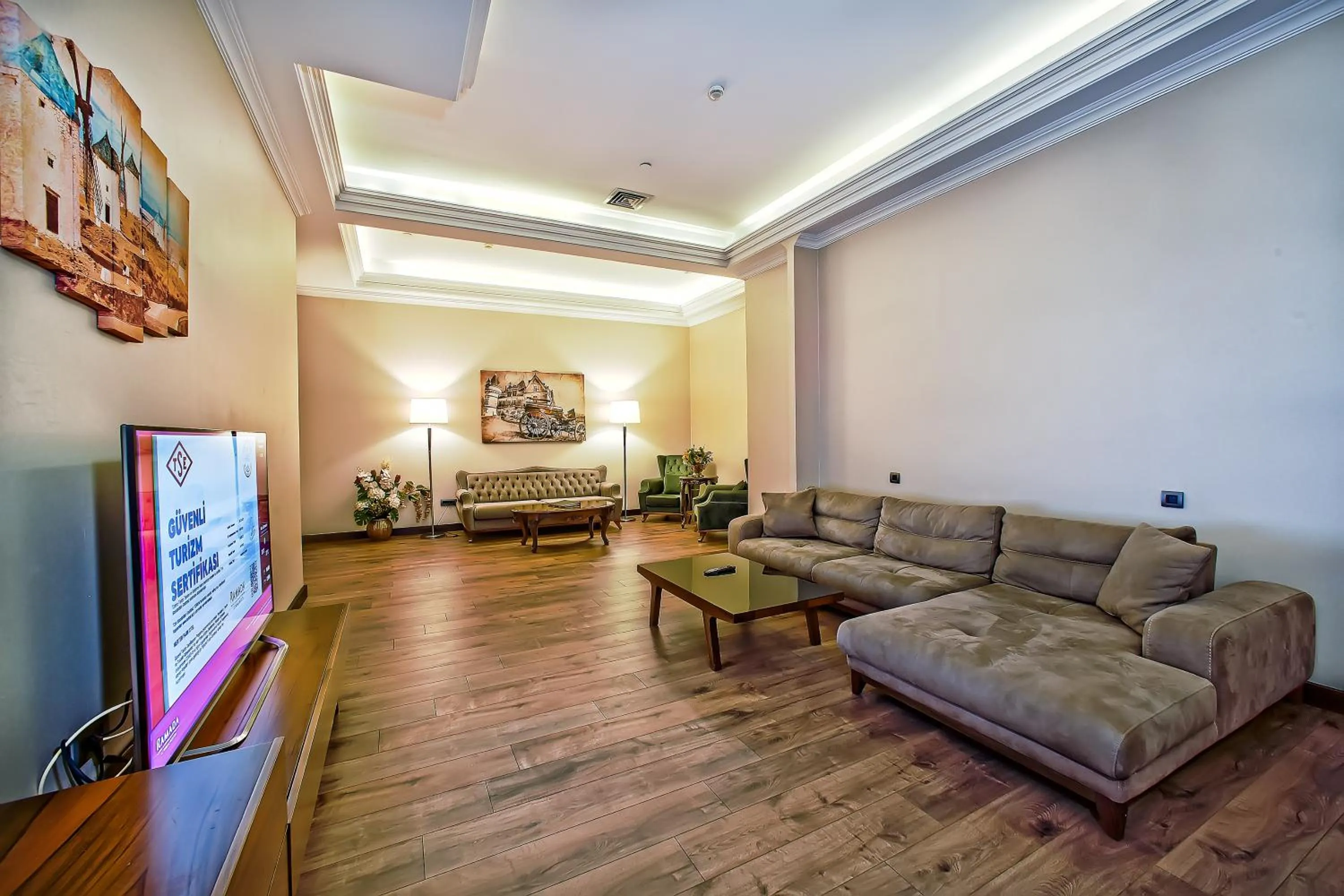 TV and multimedia in Ramada by Wyndham Istanbul Merter