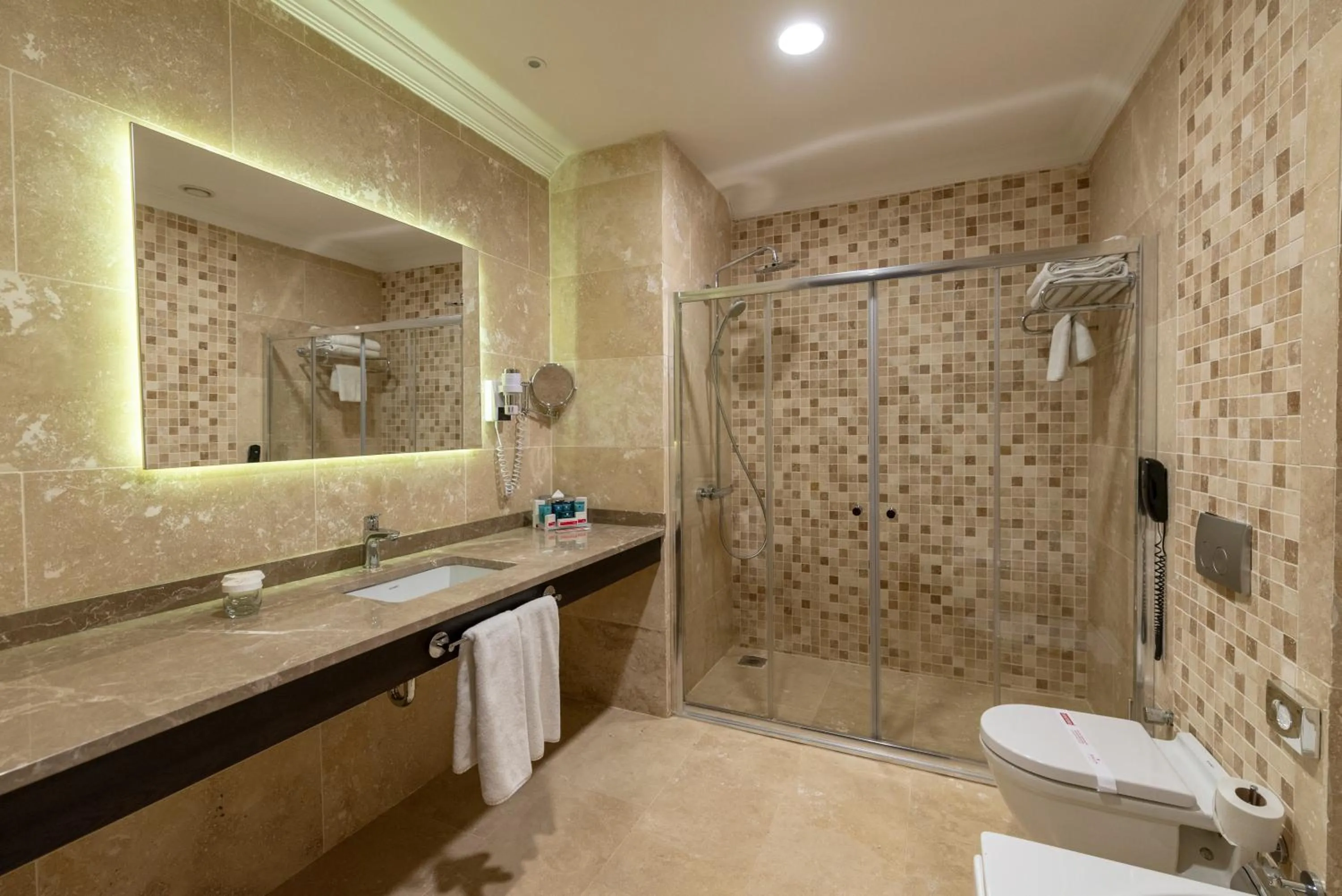 Bathroom in Ramada by Wyndham Istanbul Merter