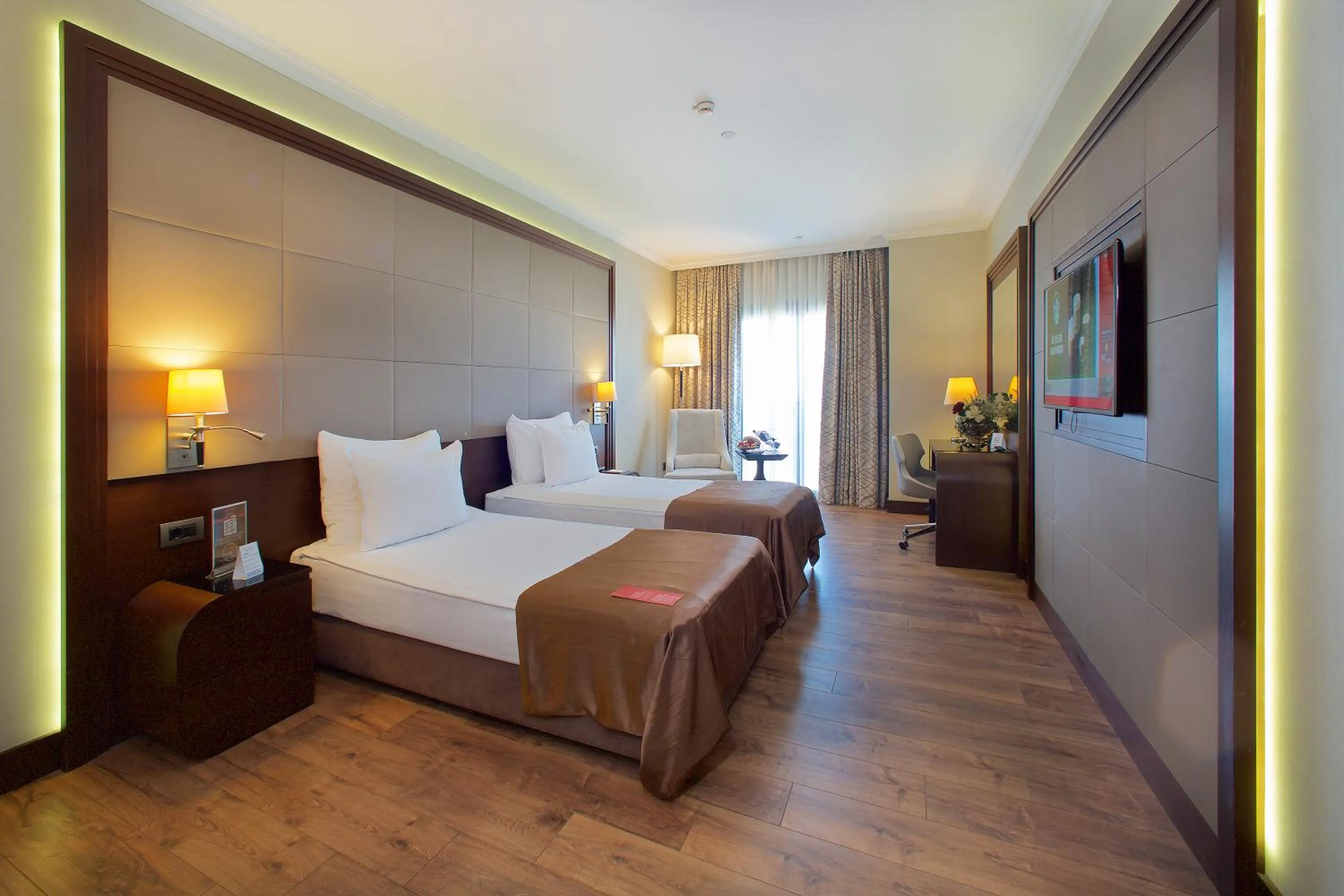 Bed in Ramada by Wyndham Istanbul Merter