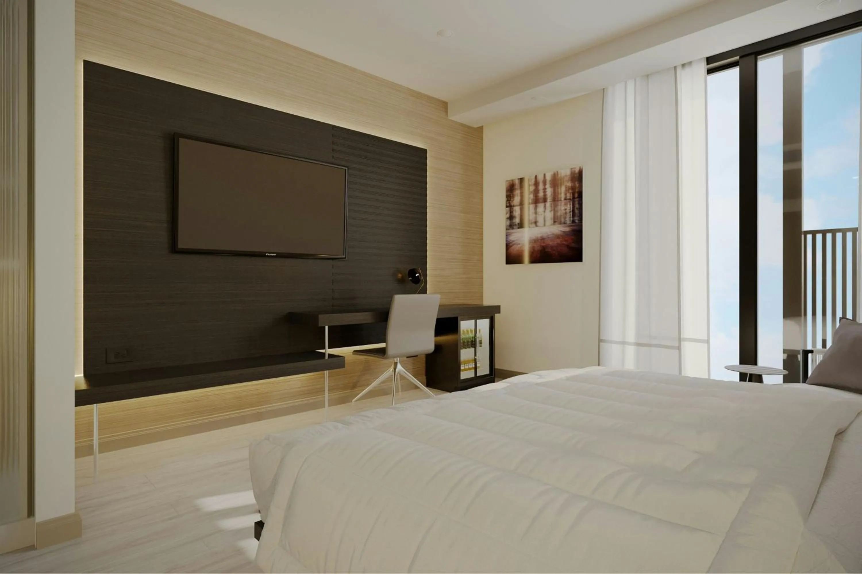 Photo of the whole room, Bed in AC Hotel by Marriott Georgetown Guyana