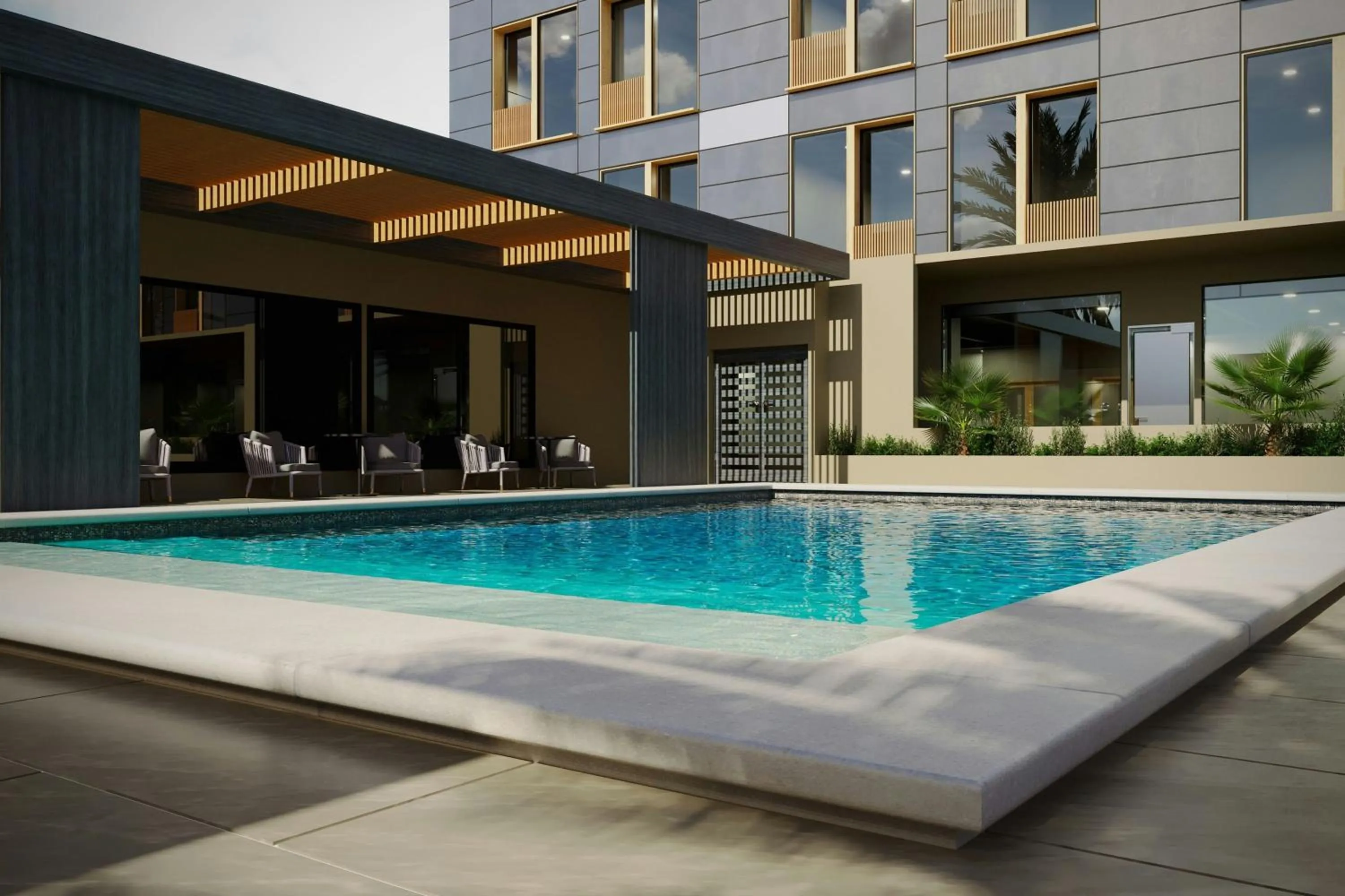 Swimming pool in AC Hotel by Marriott Georgetown Guyana