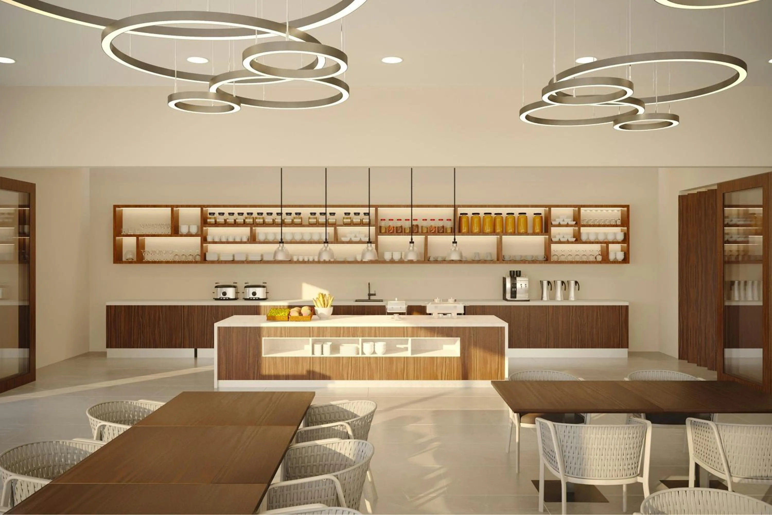 Kitchen or kitchenette in AC Hotel by Marriott Georgetown Guyana