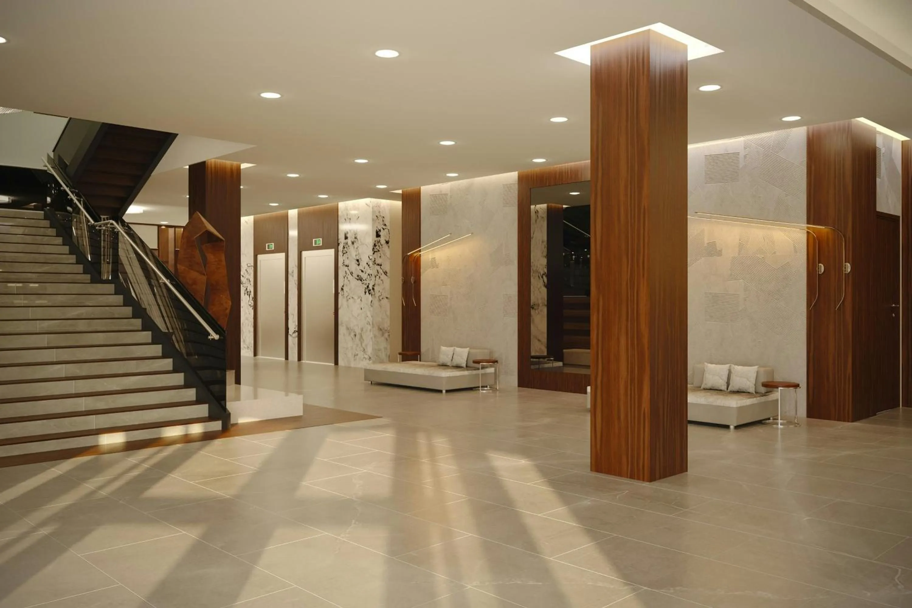 Lobby or reception in AC Hotel by Marriott Georgetown Guyana