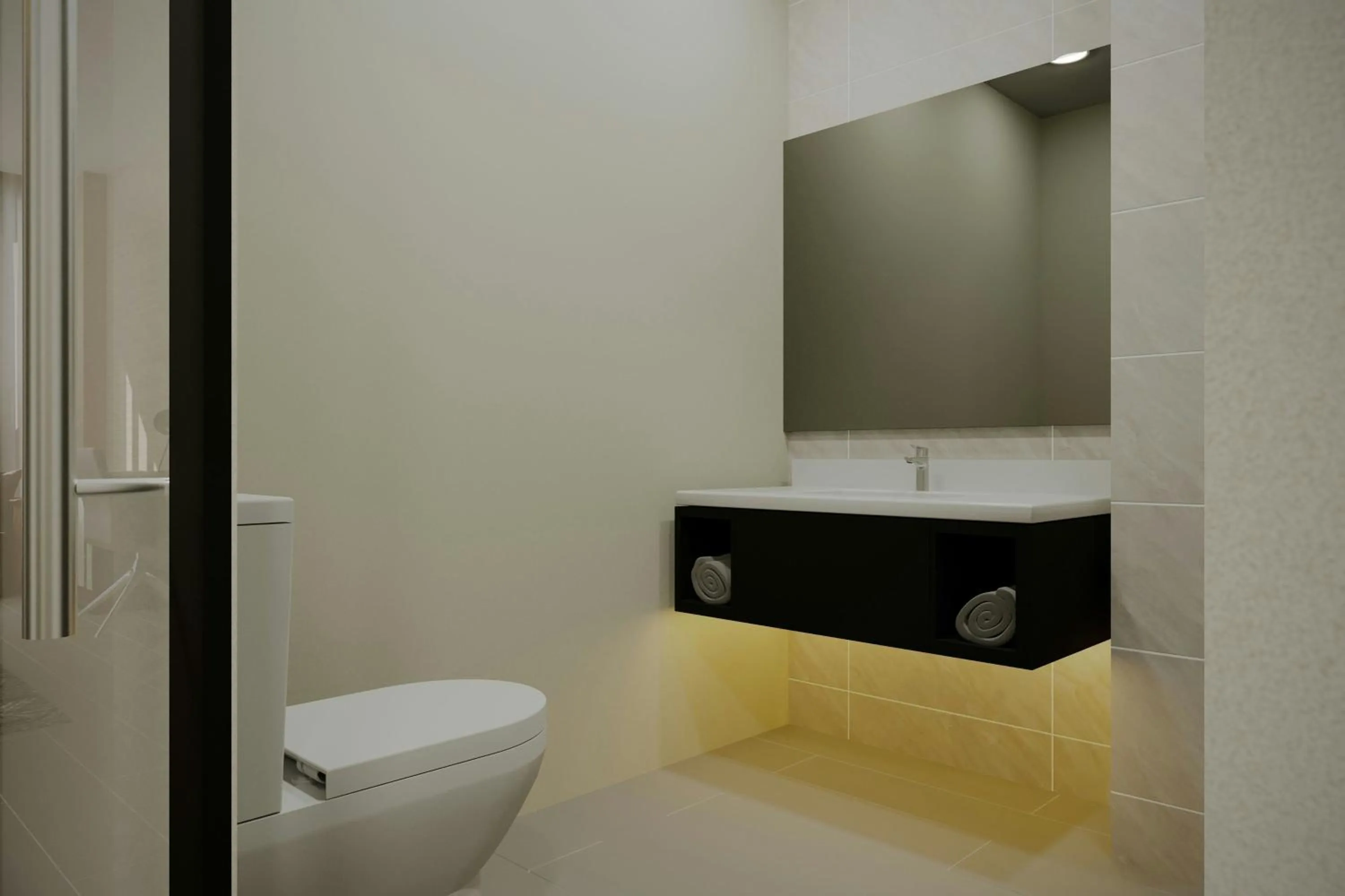 Bathroom in AC Hotel by Marriott Georgetown Guyana