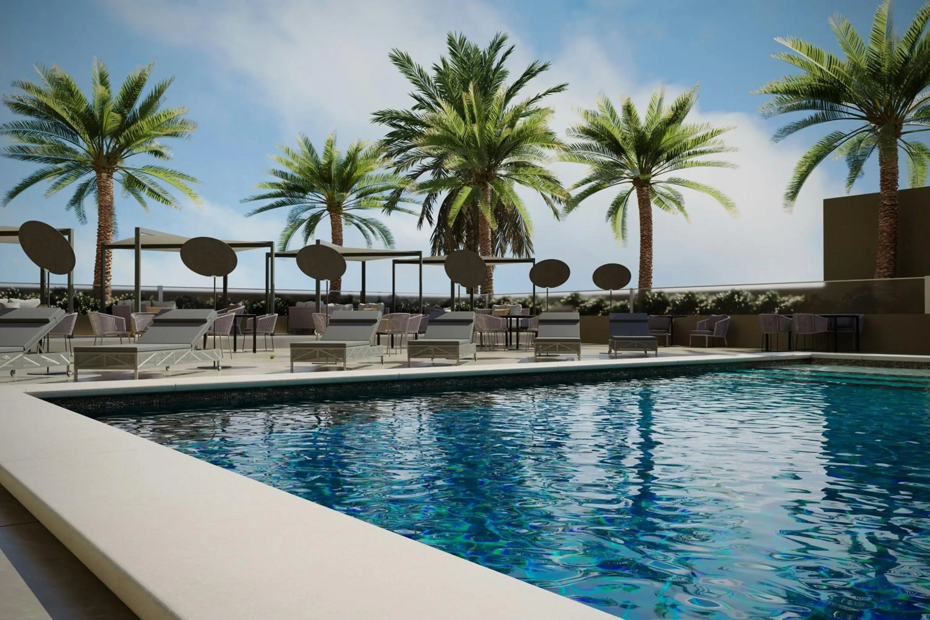 Swimming pool in AC Hotel by Marriott Georgetown Guyana