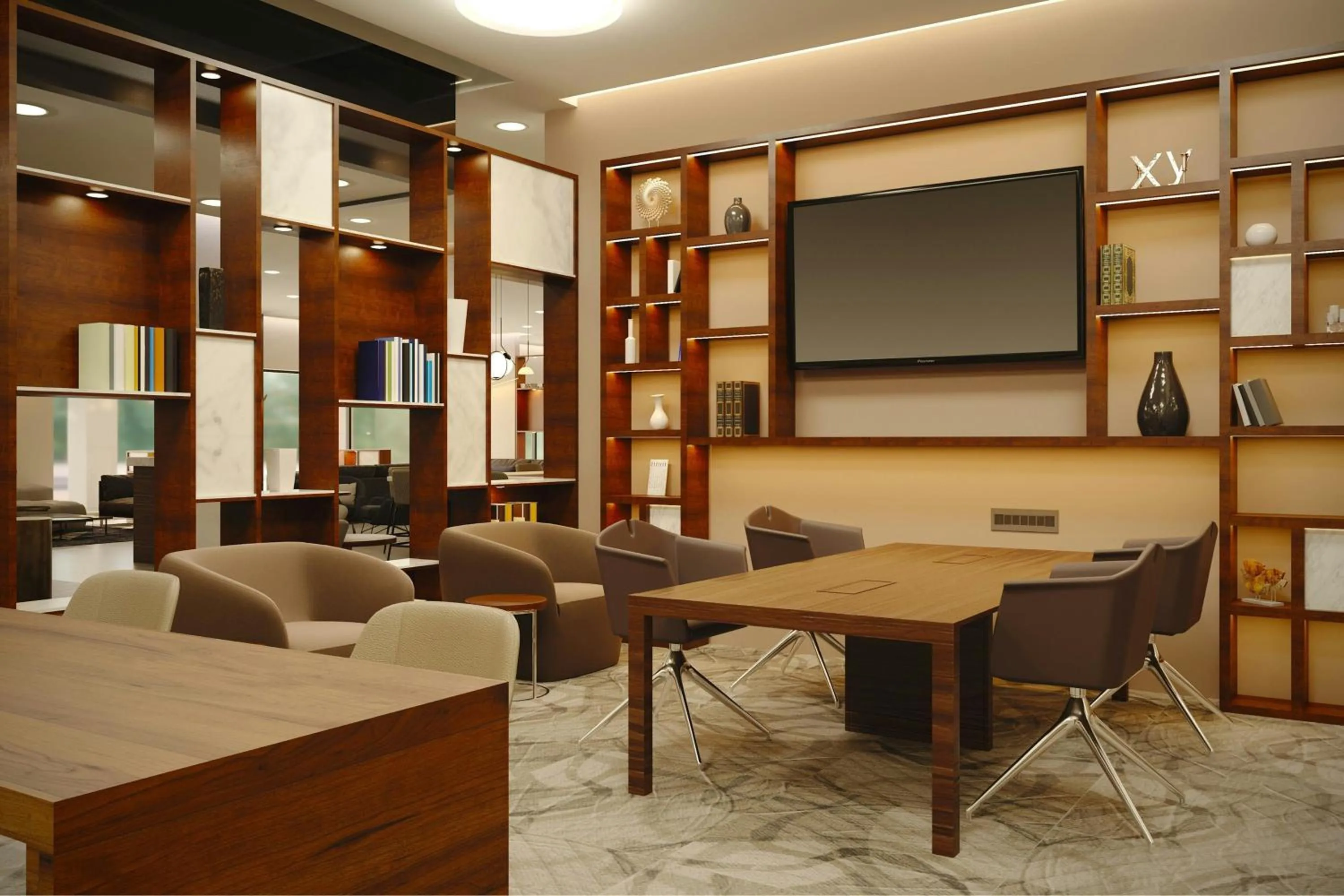 Lounge or bar in AC Hotel by Marriott Georgetown Guyana