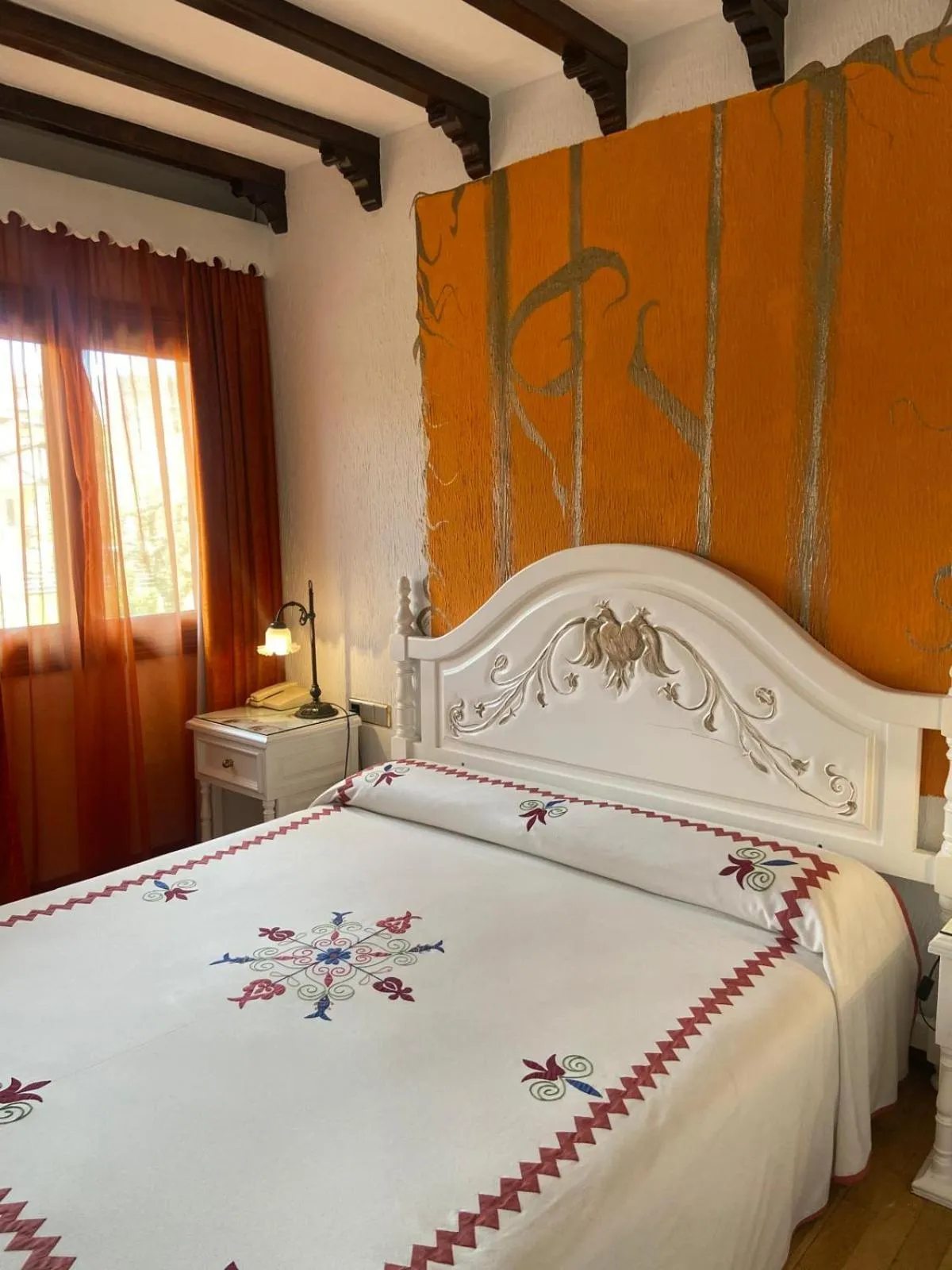 Bed in Hotel Doña Teresa