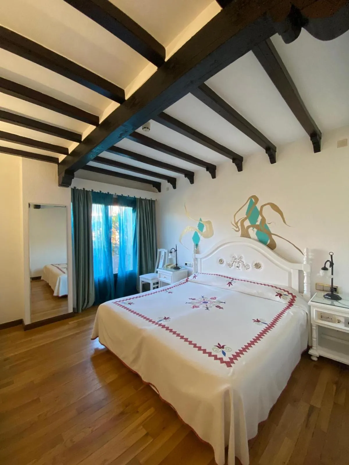 Bed in Hotel Doña Teresa