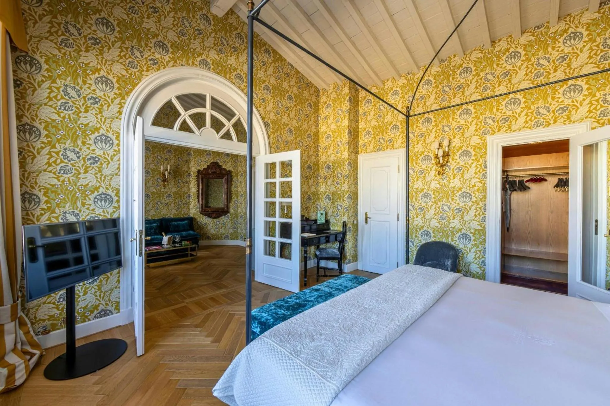 Photo of the whole room, Bed in Helvetia&Bristol Firenze – Starhotels Collezione