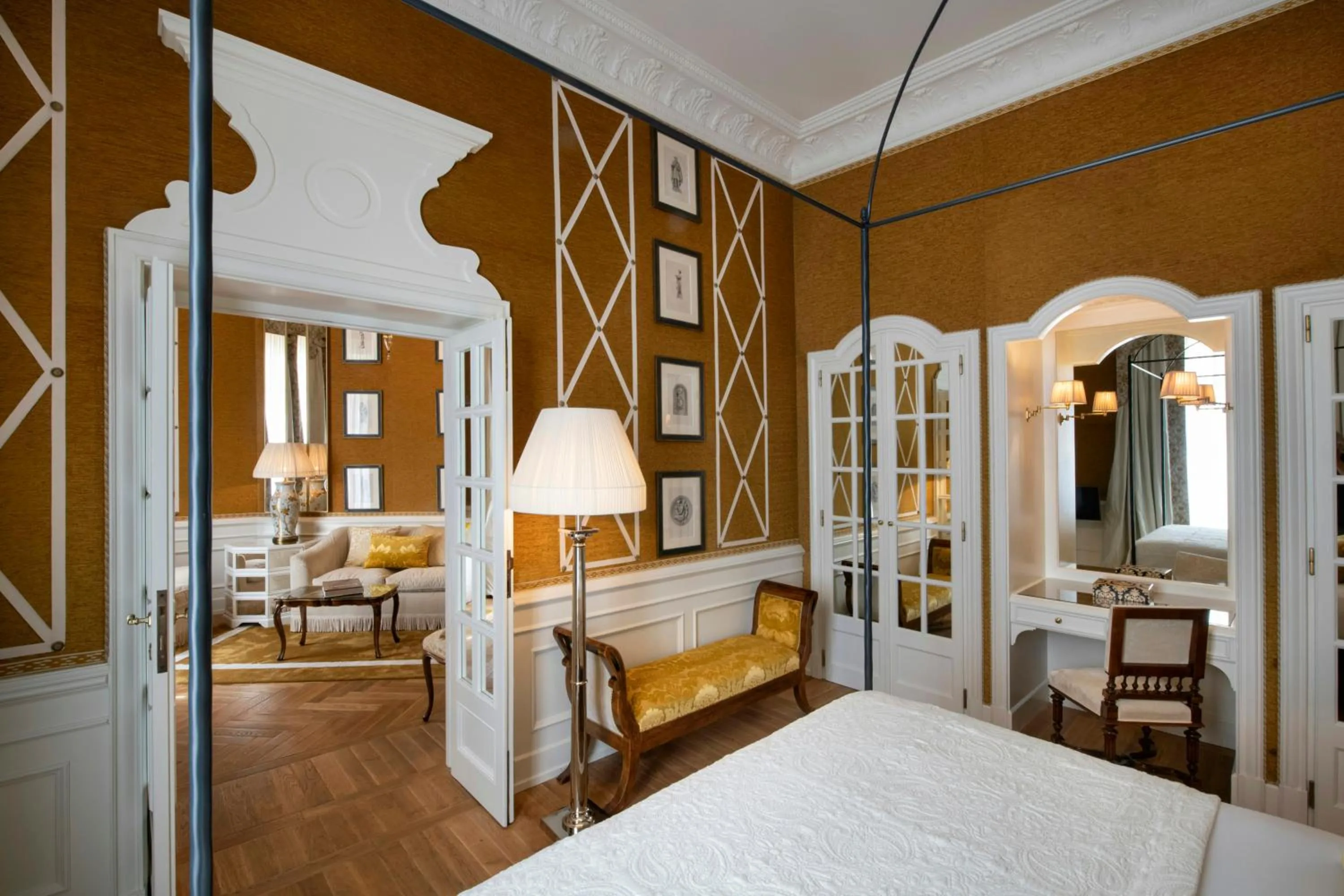 Bedroom, Bed in Helvetia&Bristol Firenze – Starhotels Collezione