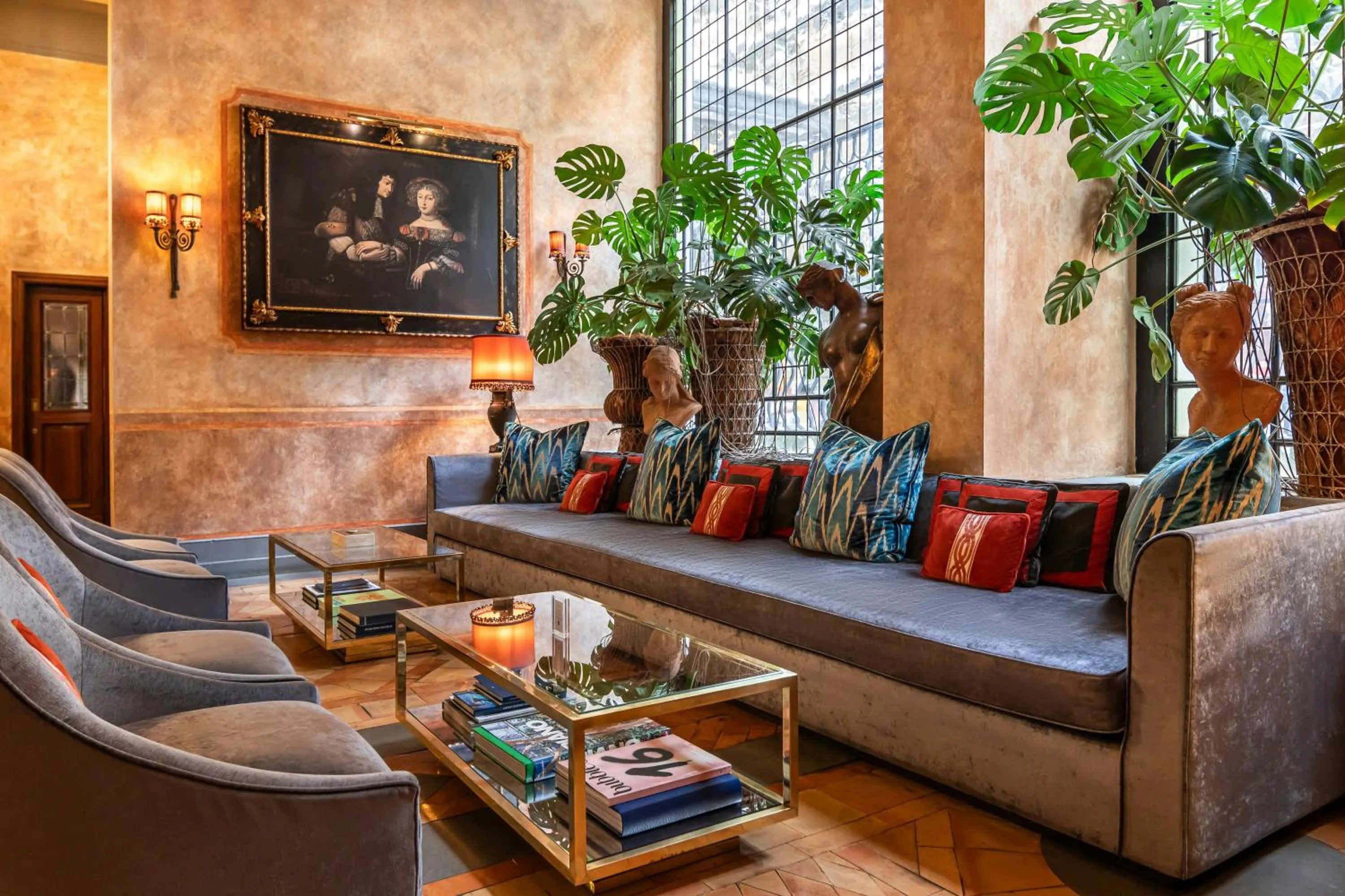 Lobby or reception in Helvetia&Bristol Firenze – Starhotels Collezione