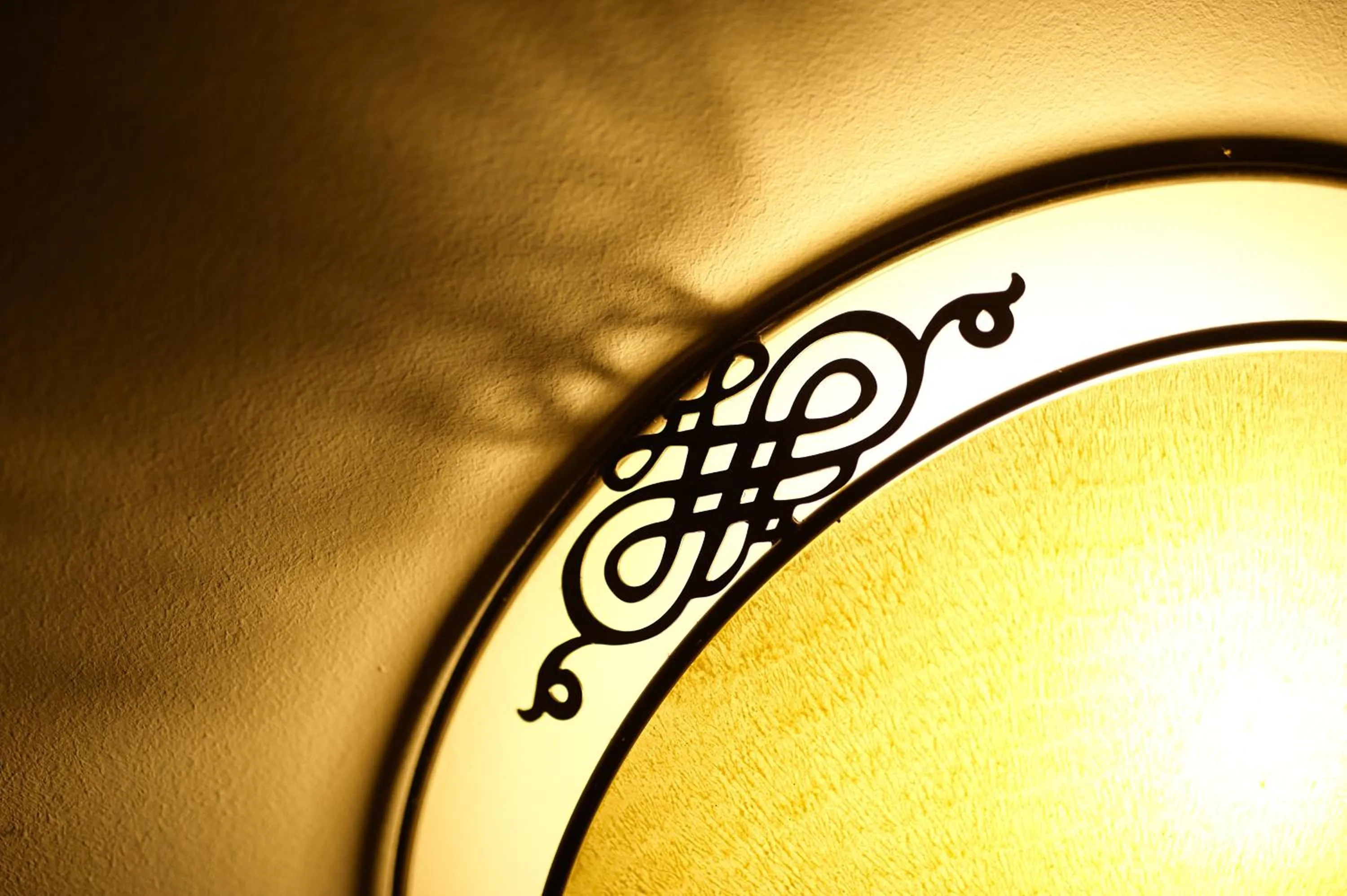 Decorative detail in Pałac Bażantarnia