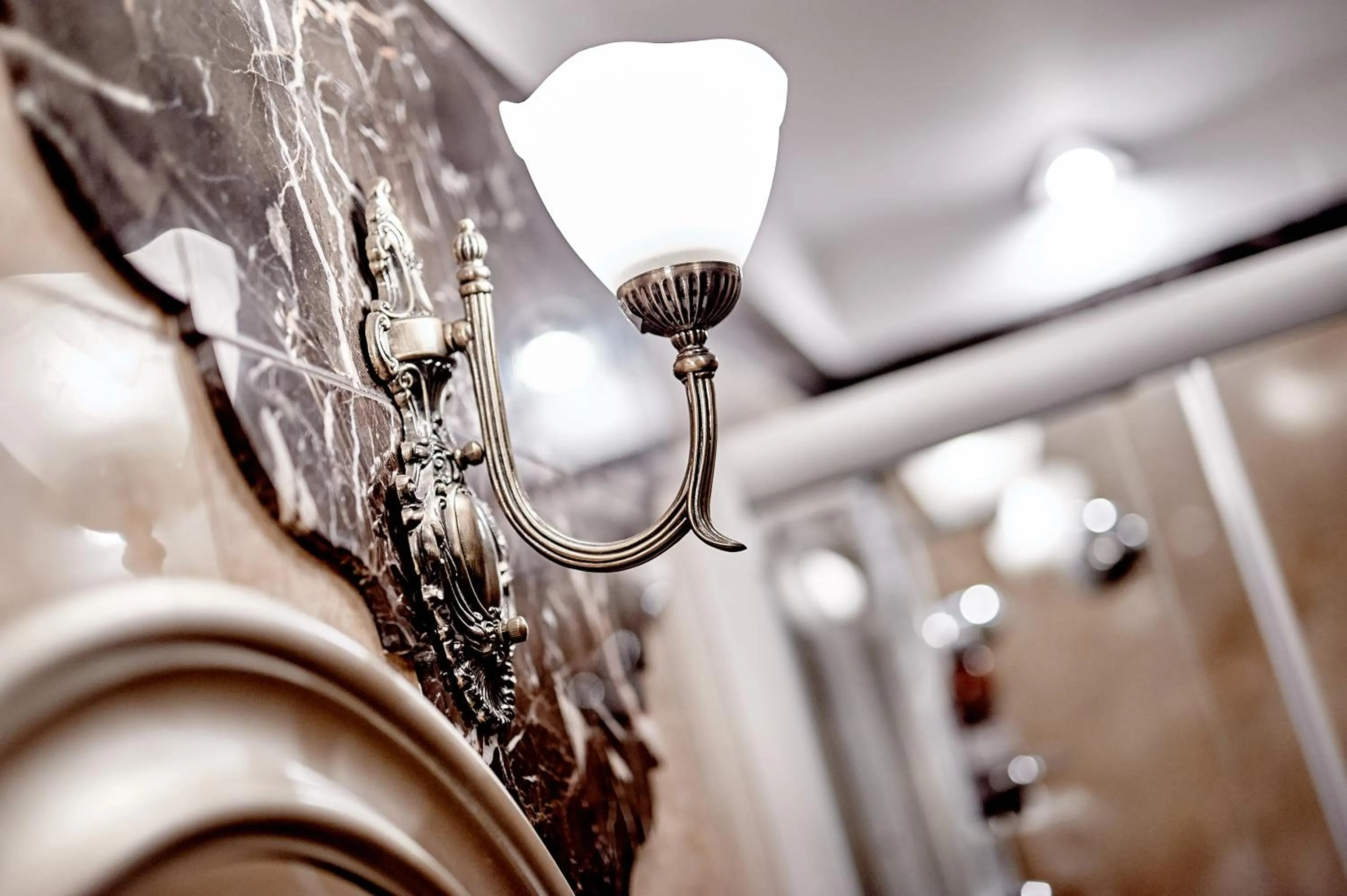 Decorative detail in Pałac Bażantarnia