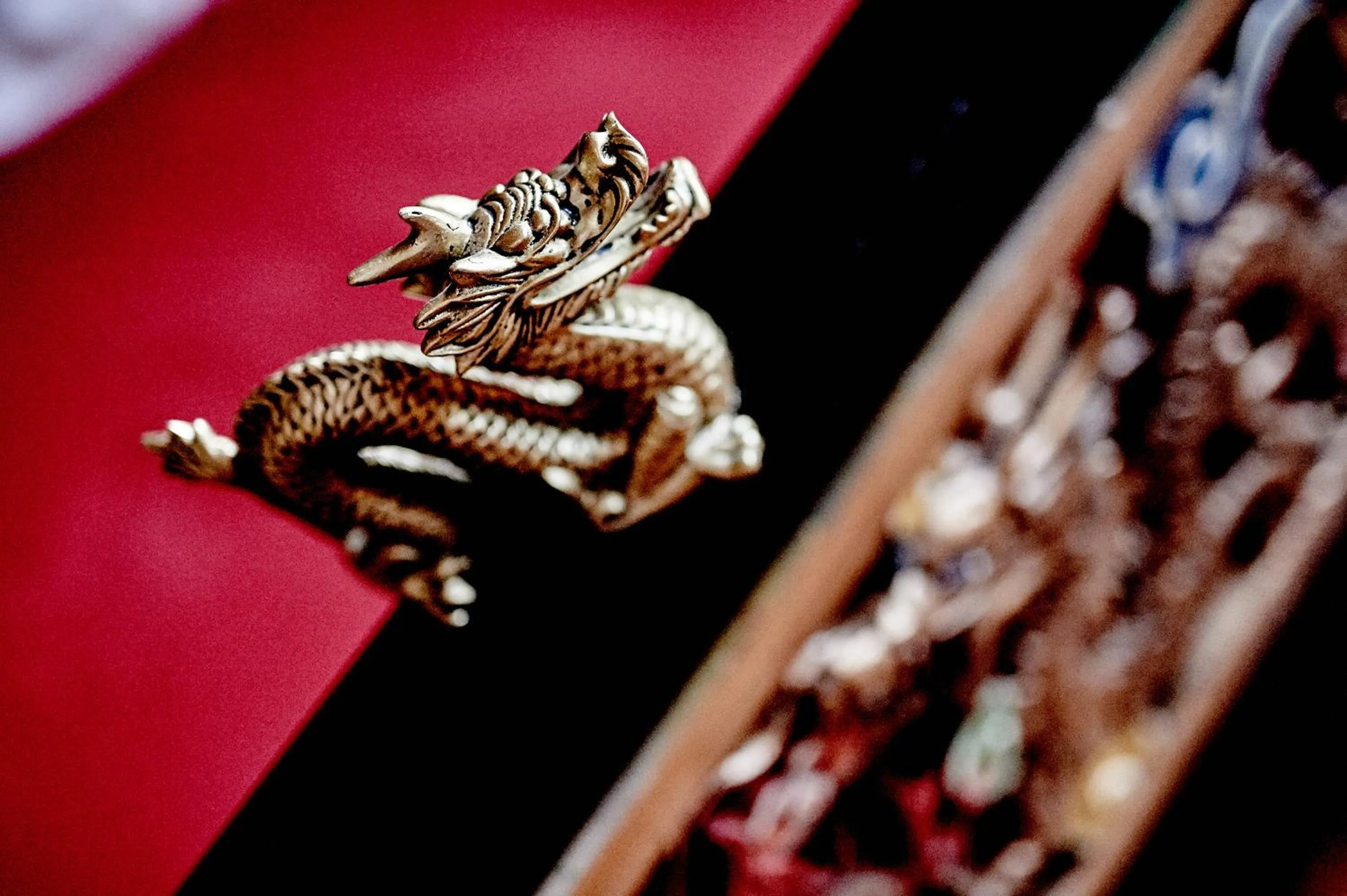 Decorative detail in Pałac Bażantarnia