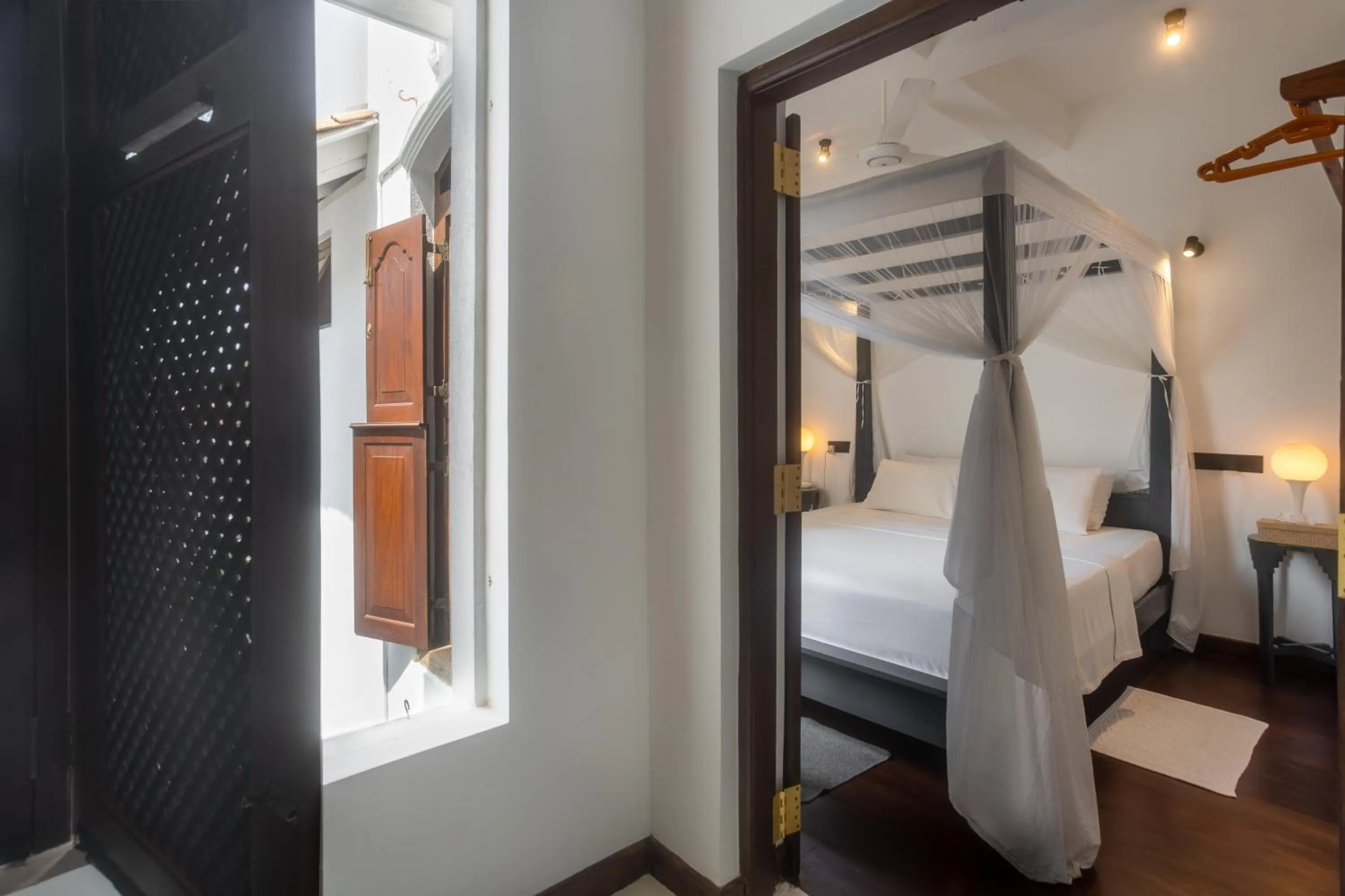 Bed in Villa Aurora, Galle Fort