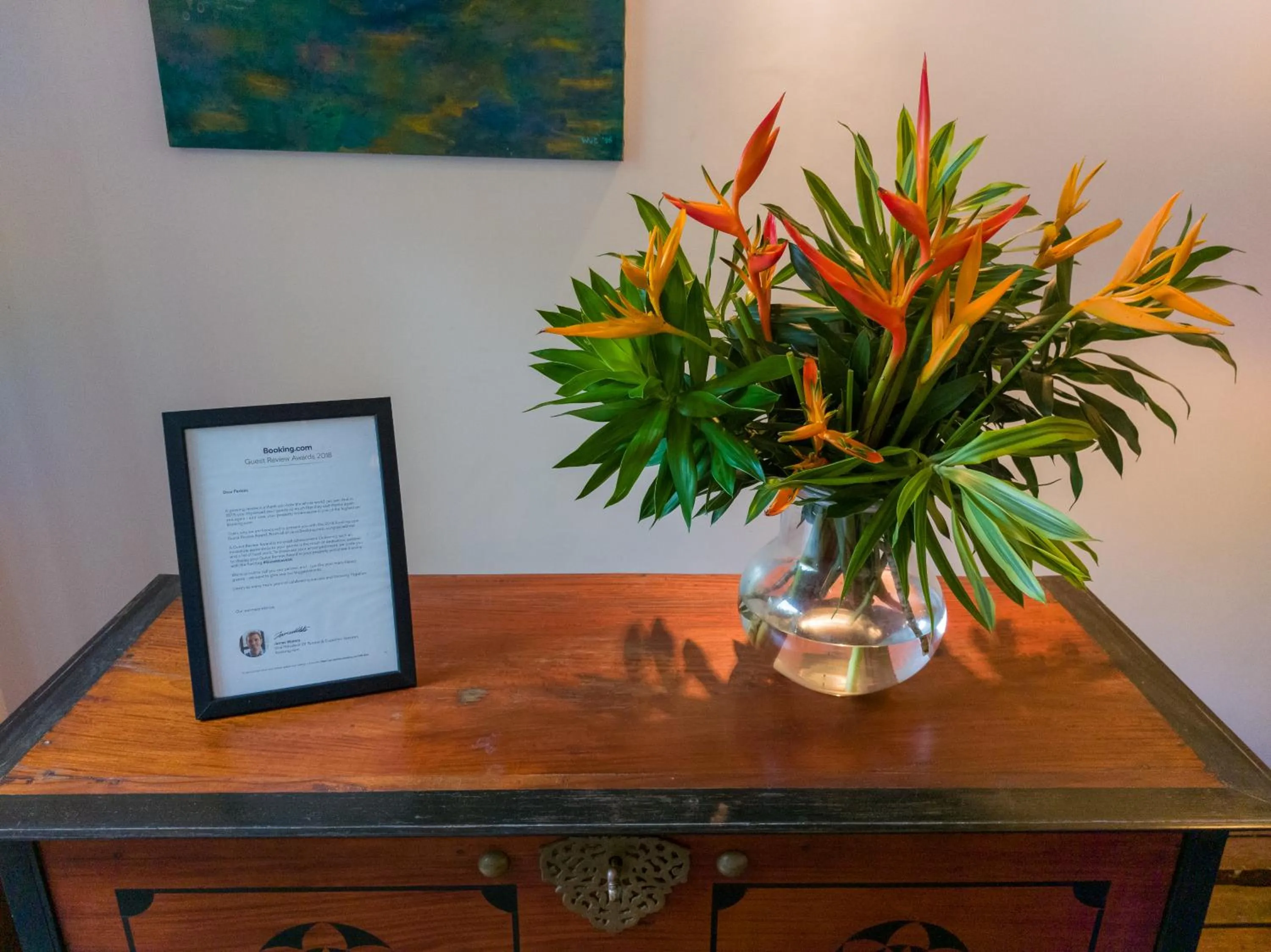 Decorative detail in Villa Aurora, Galle Fort