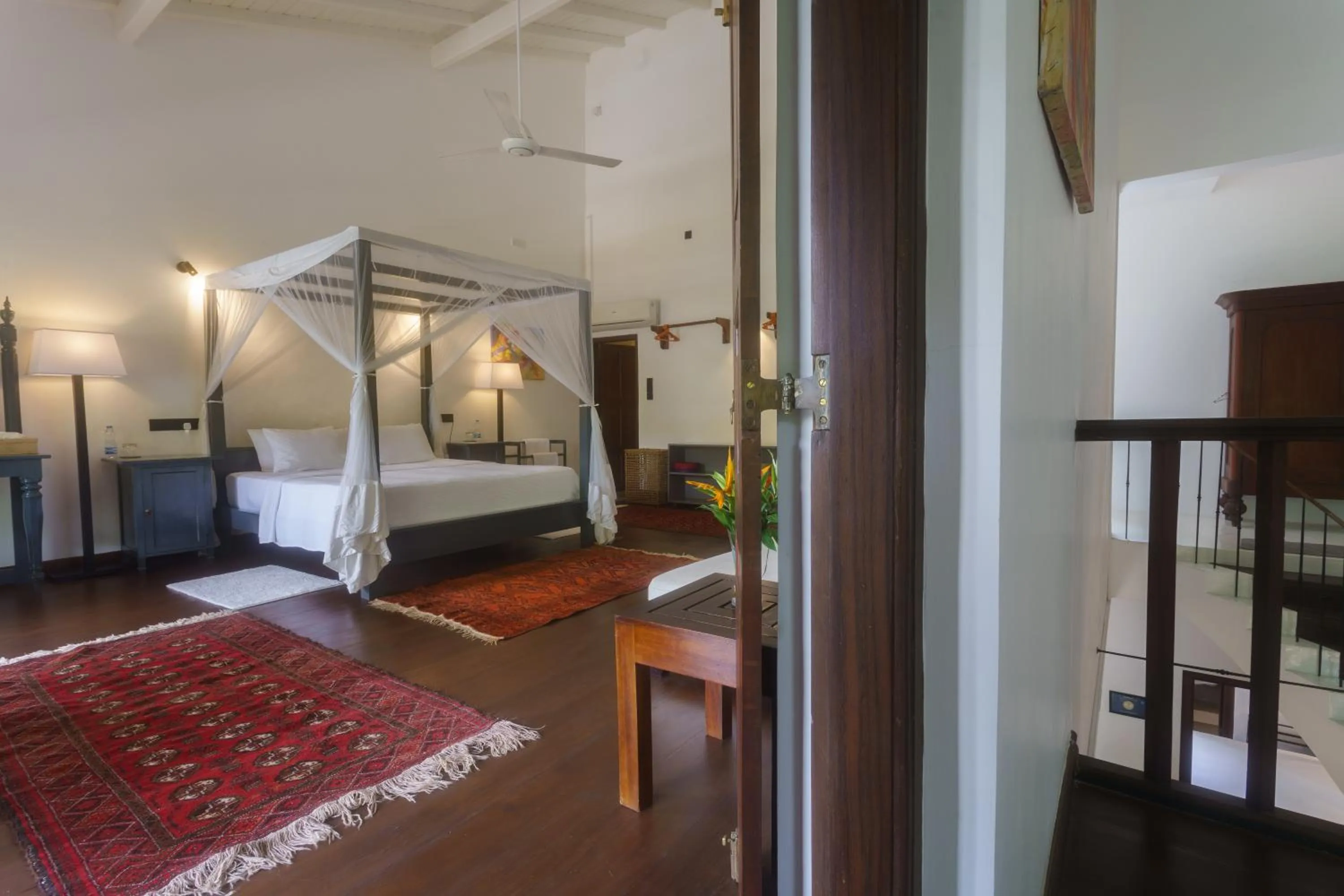 Bed in Villa Aurora, Galle Fort