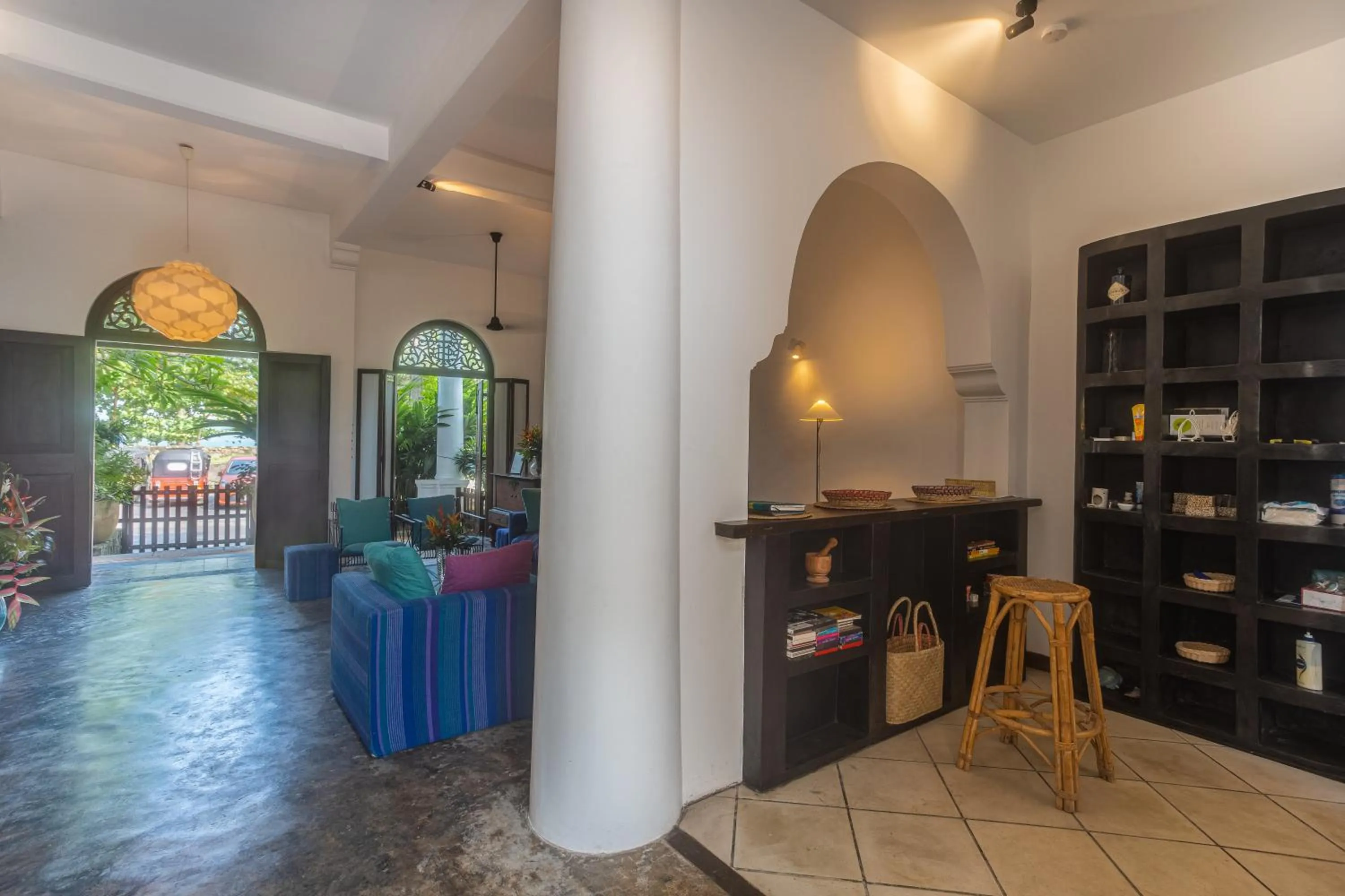 Living room in Villa Aurora, Galle Fort