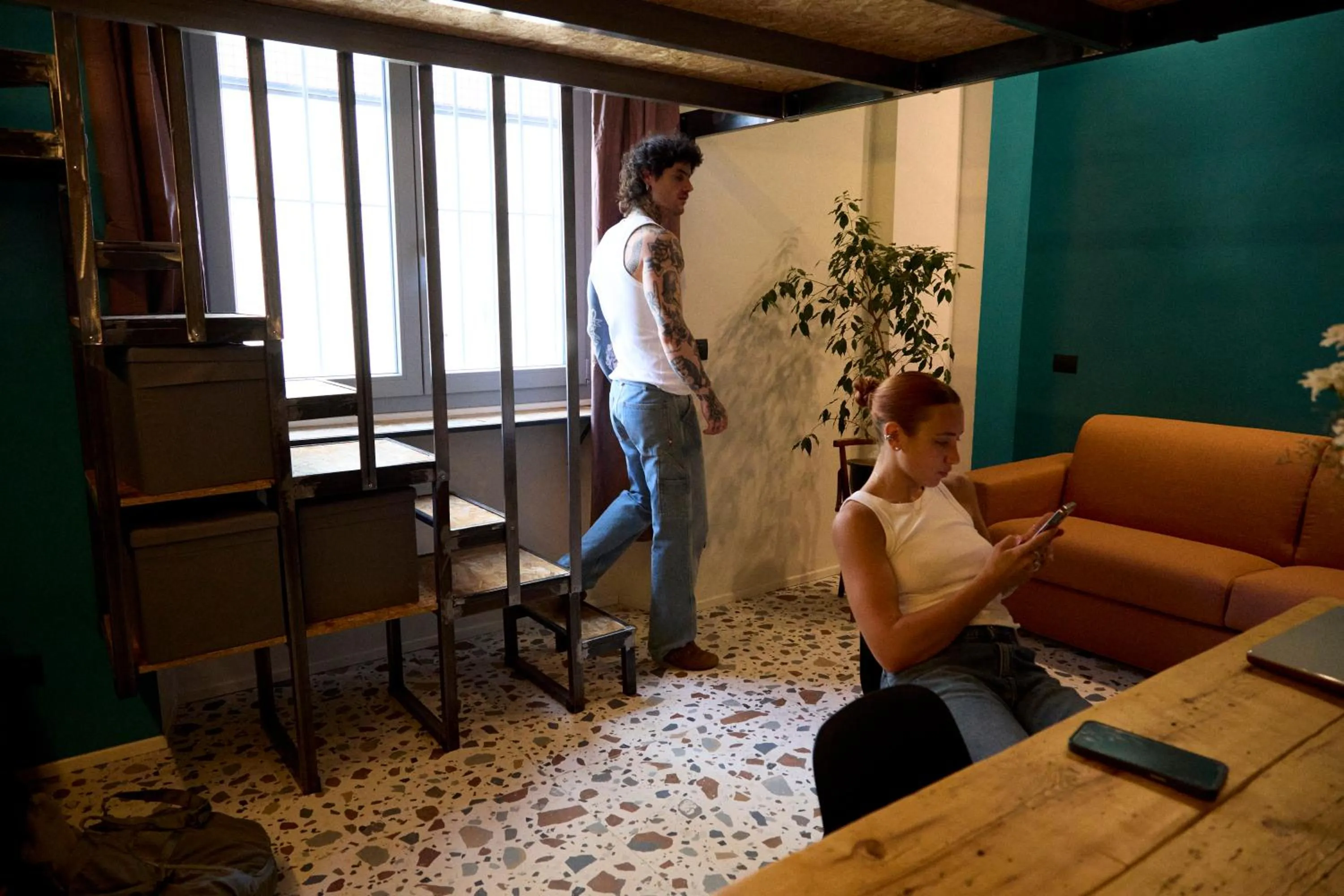 Bed in Madama Hostel & Bistrot