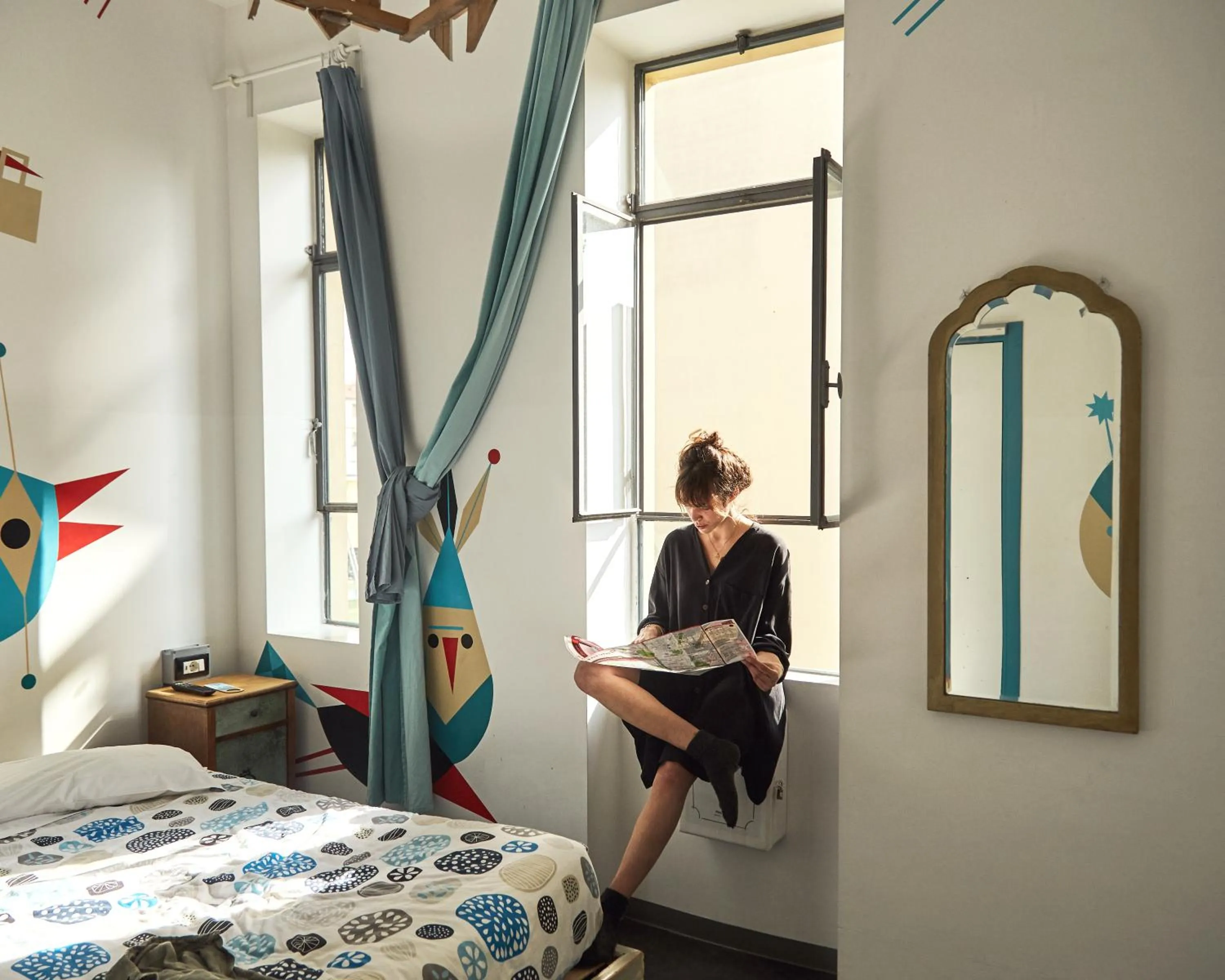 Bed in Madama Hostel & Bistrot