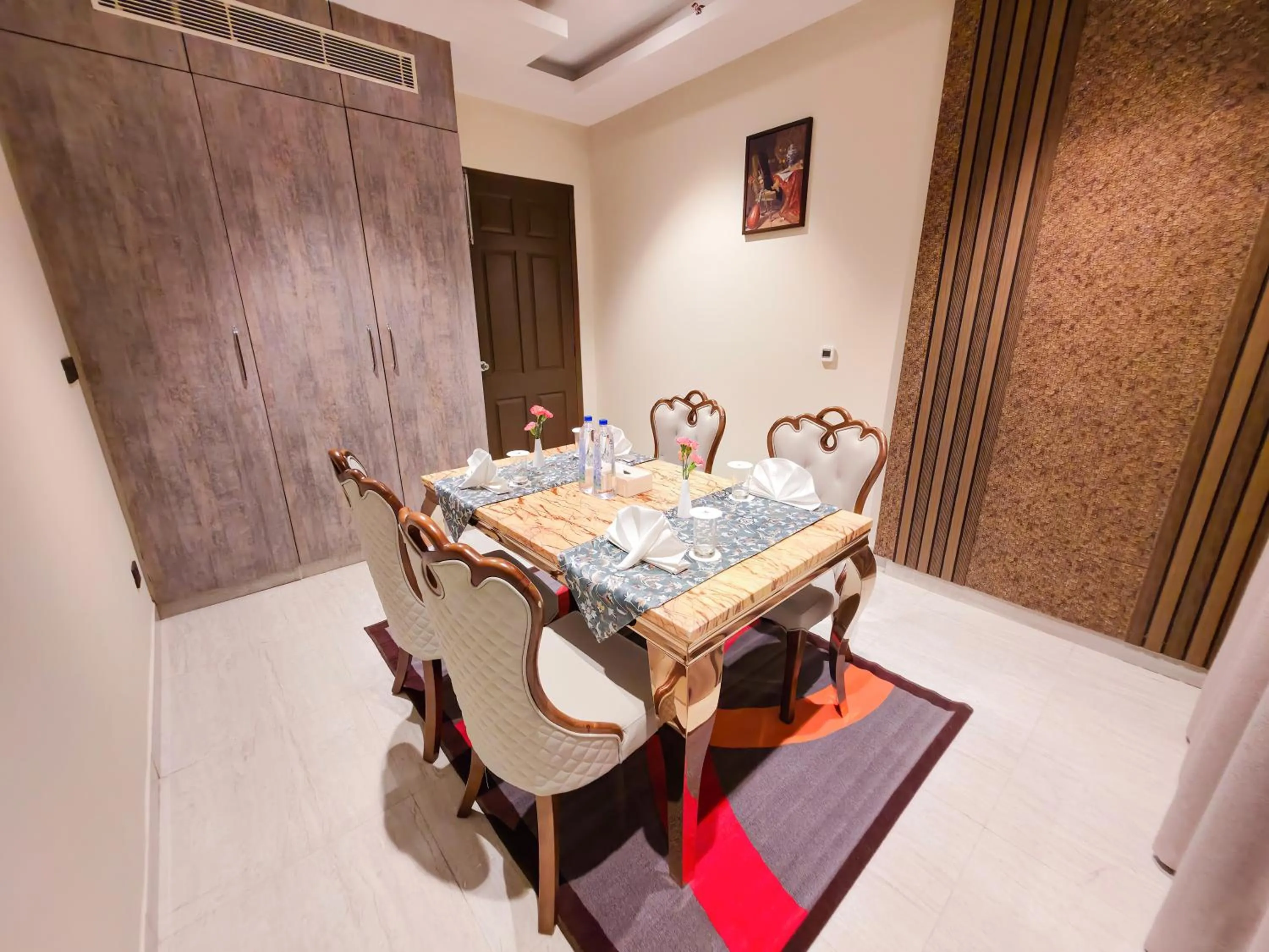 Dining area in The Meriton