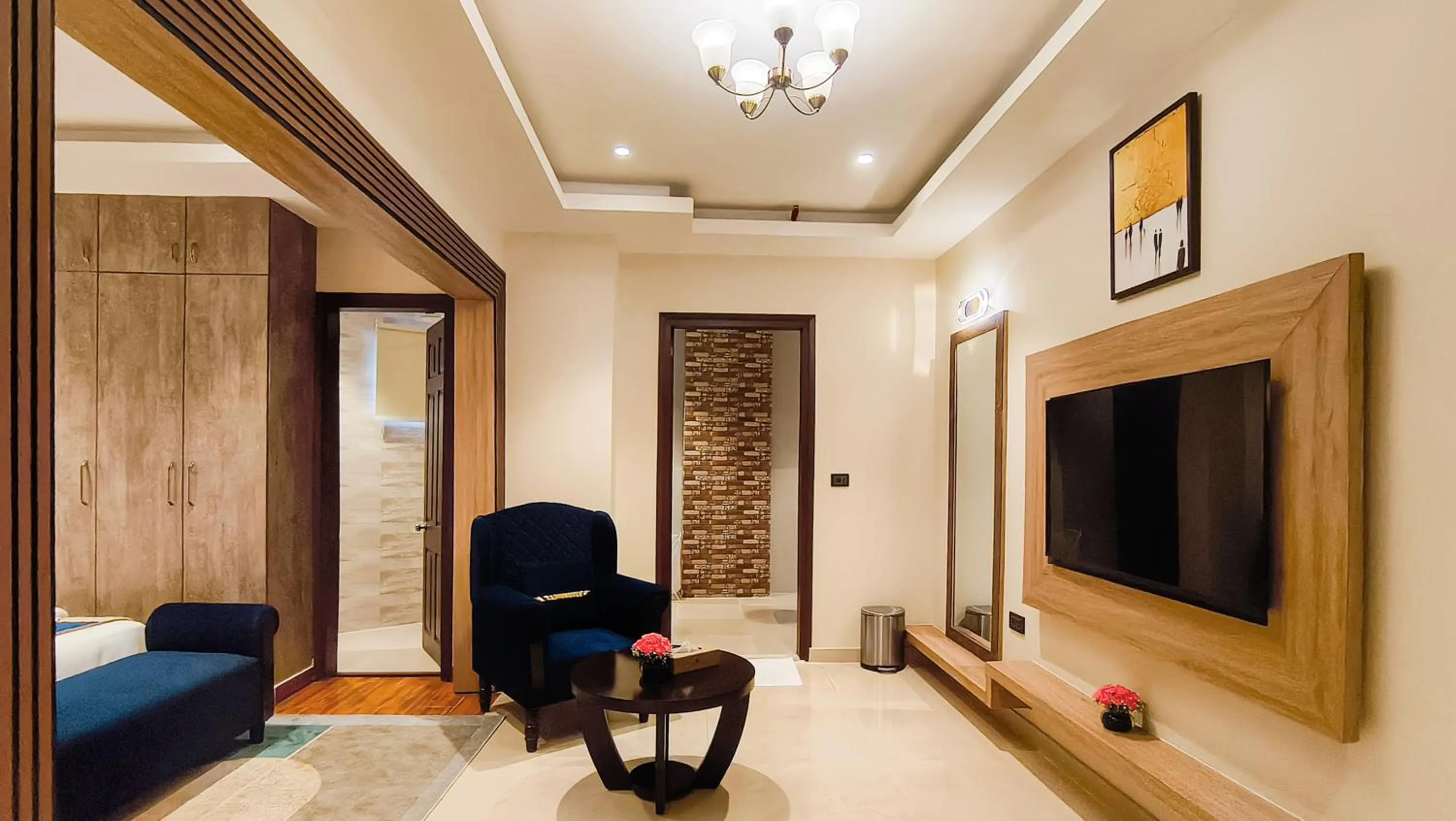 Seating area in The Meriton