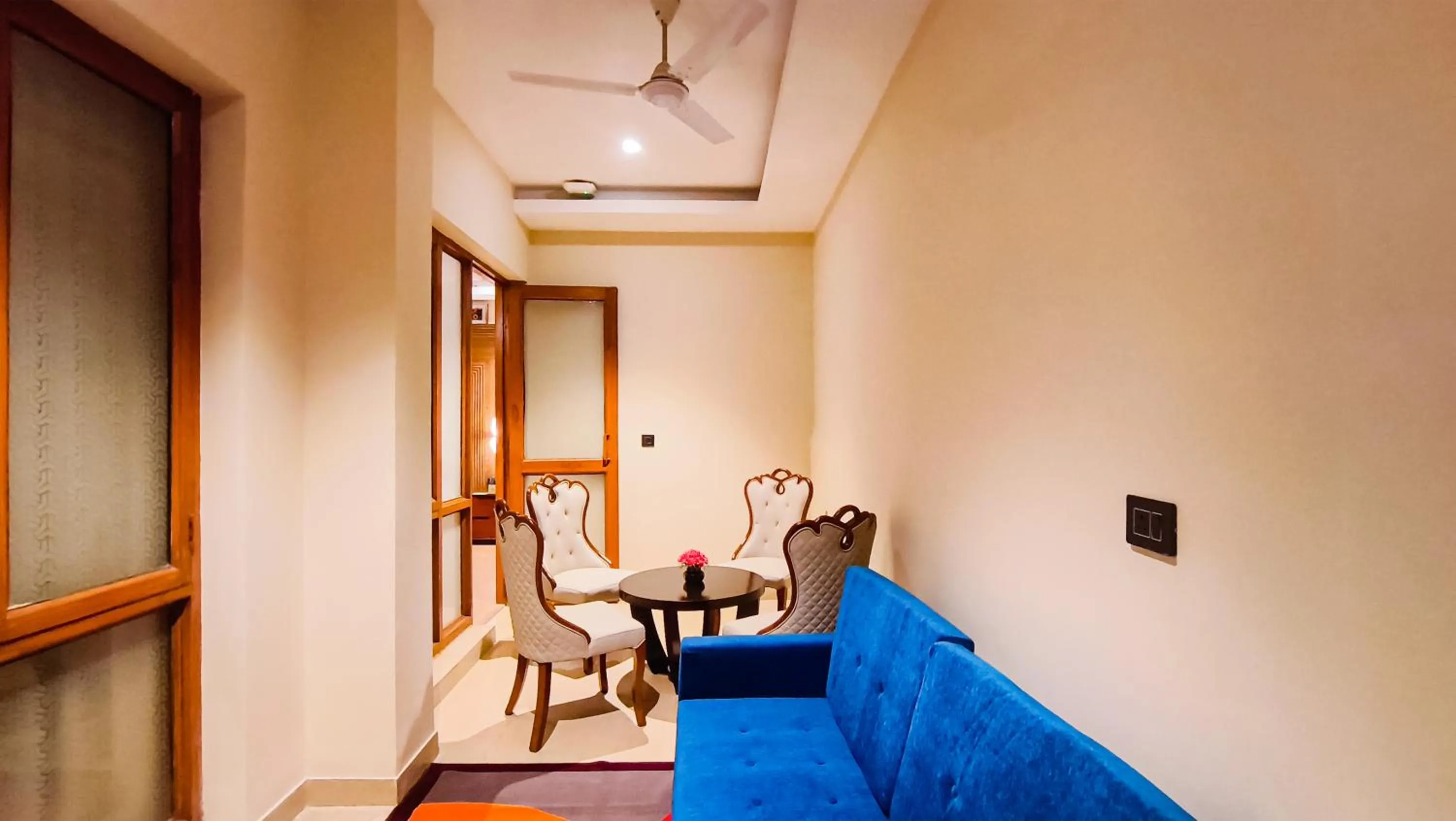 Seating area in The Meriton