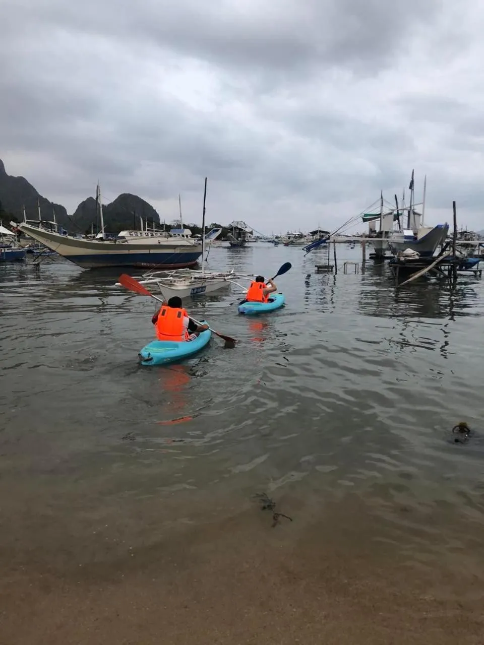 Canoeing in Amadeus and Isabel Inn