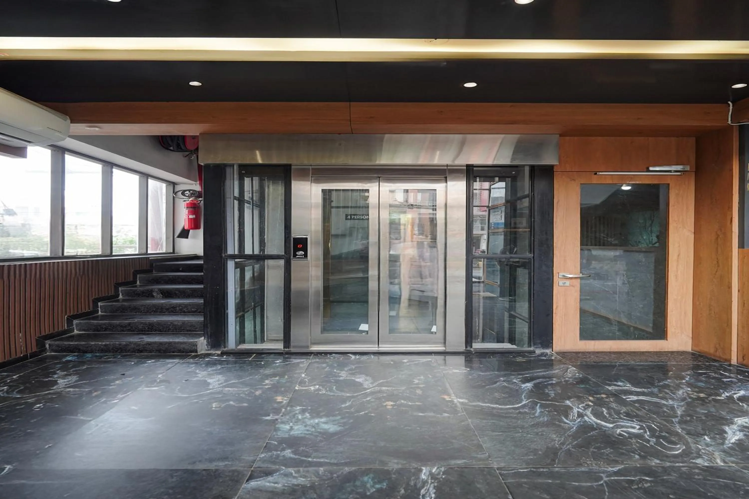 Facade/entrance in Hotel O The Faam