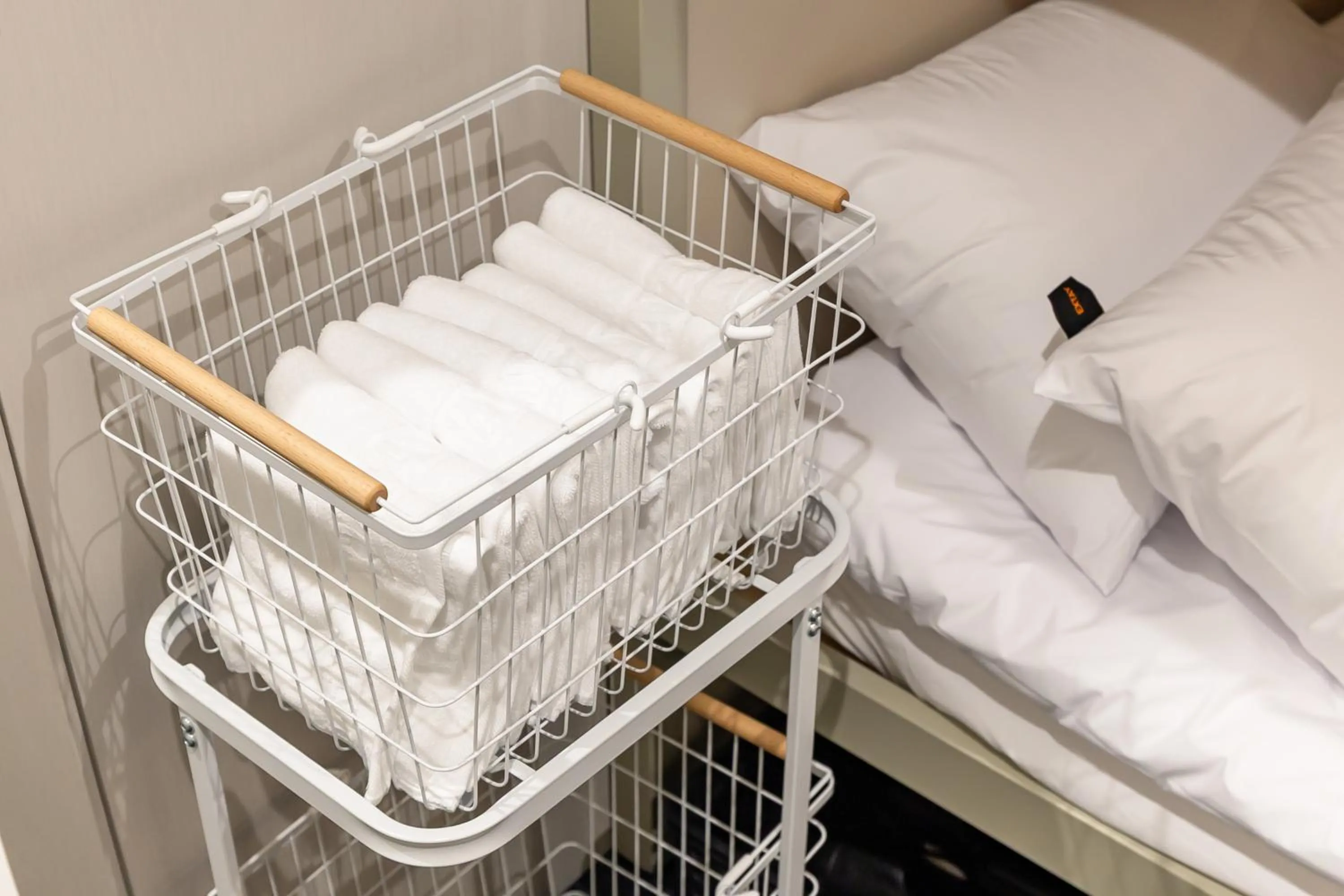 Decorative detail, Bed in THE EXTAY Lounge Jongno