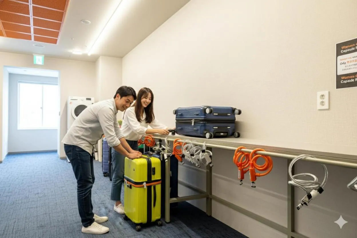 storage in THE EXTAY Lounge Jongno