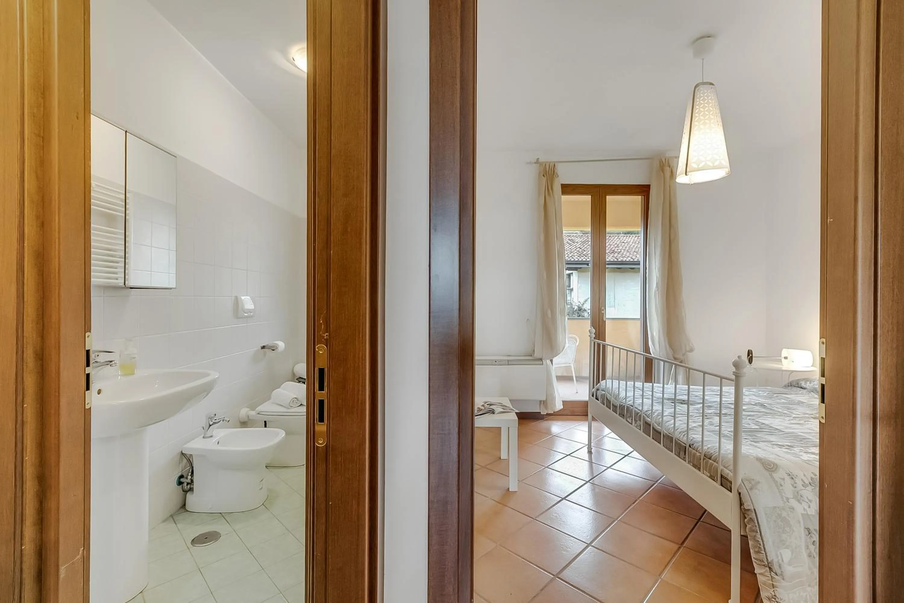 Bathroom in Residence La Perla