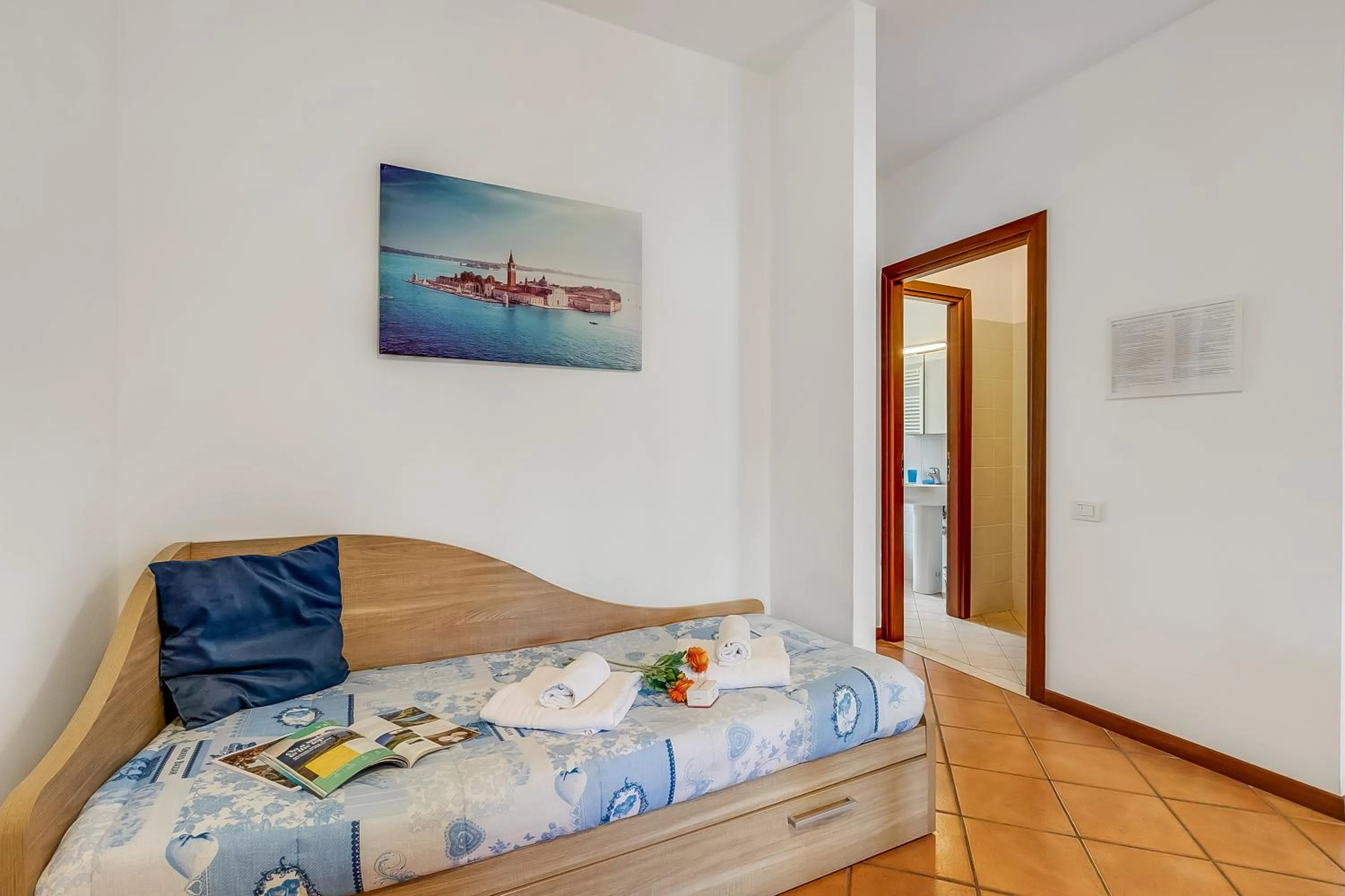 Living room in Residence La Perla