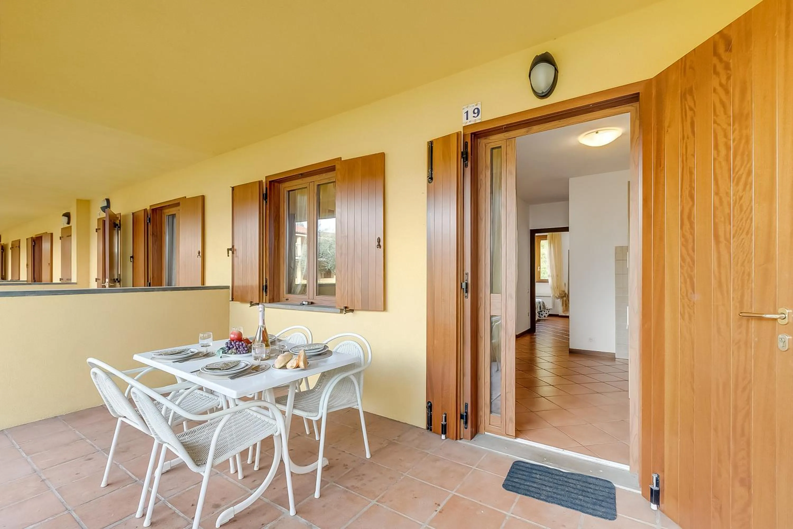 Area and facilities in Residence La Perla