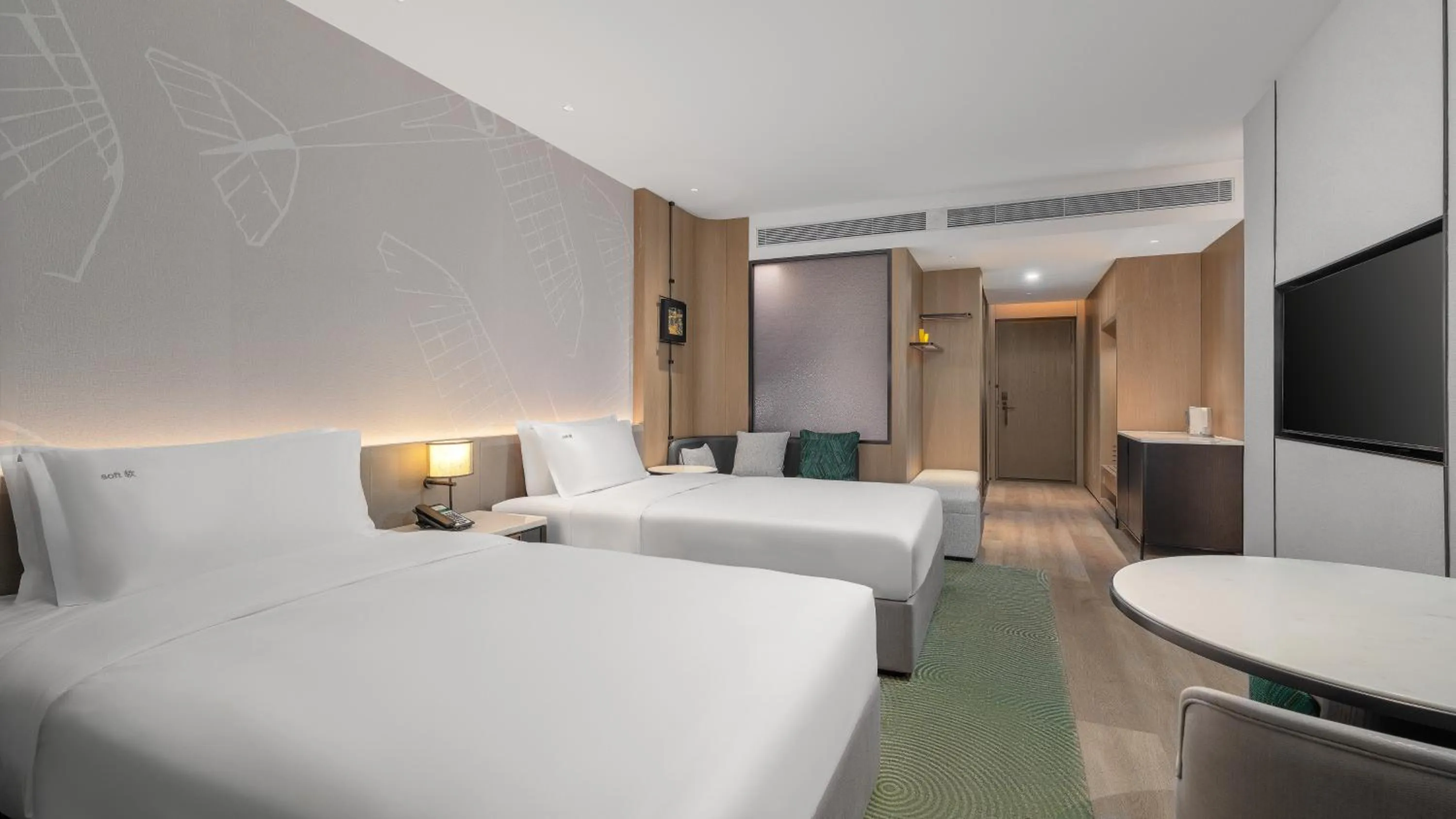 Bedroom, Bed in Holiday Inn Wenzhou Airport by IHG