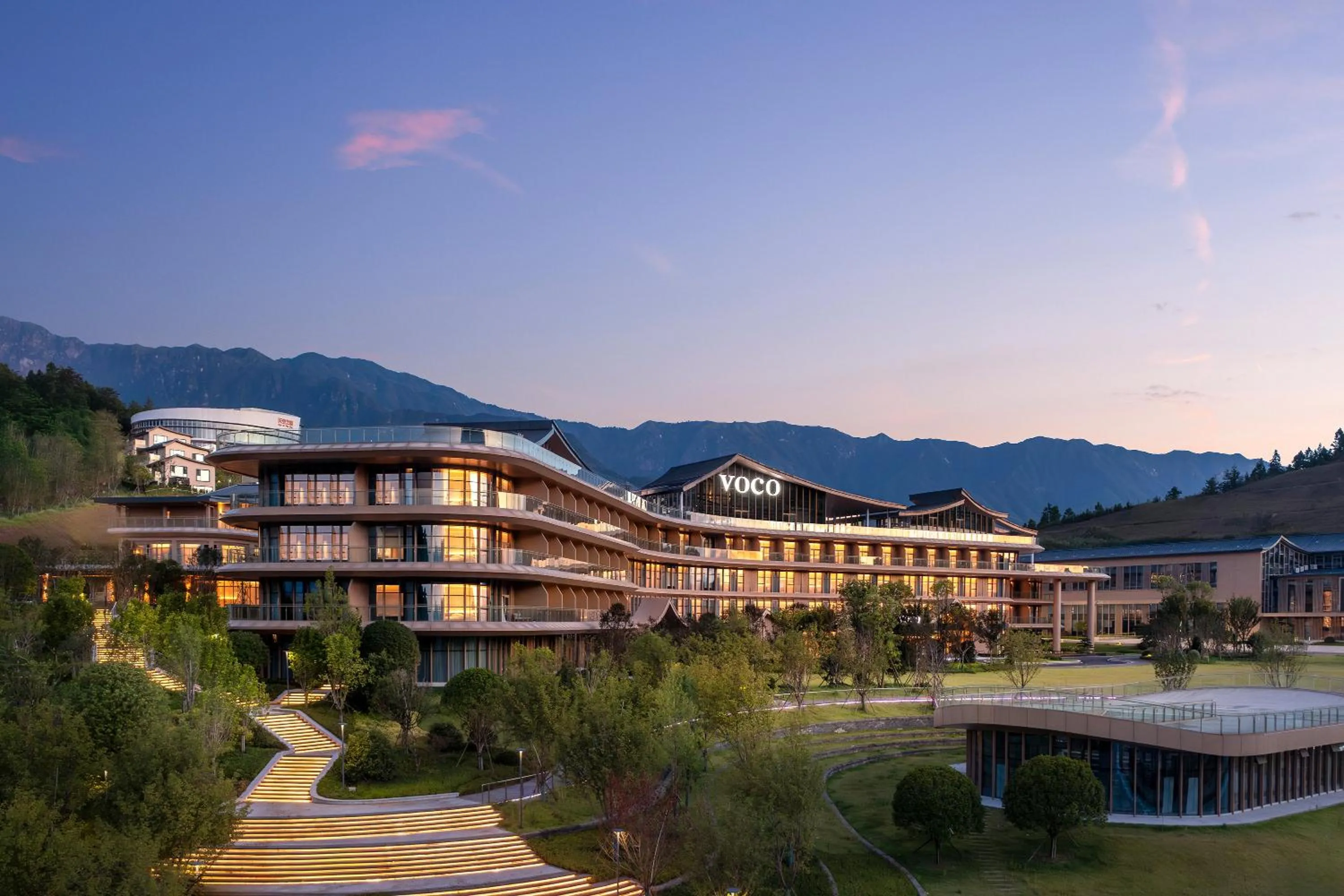 Property building in voco Wugong Mountain Jiangxi by IHG