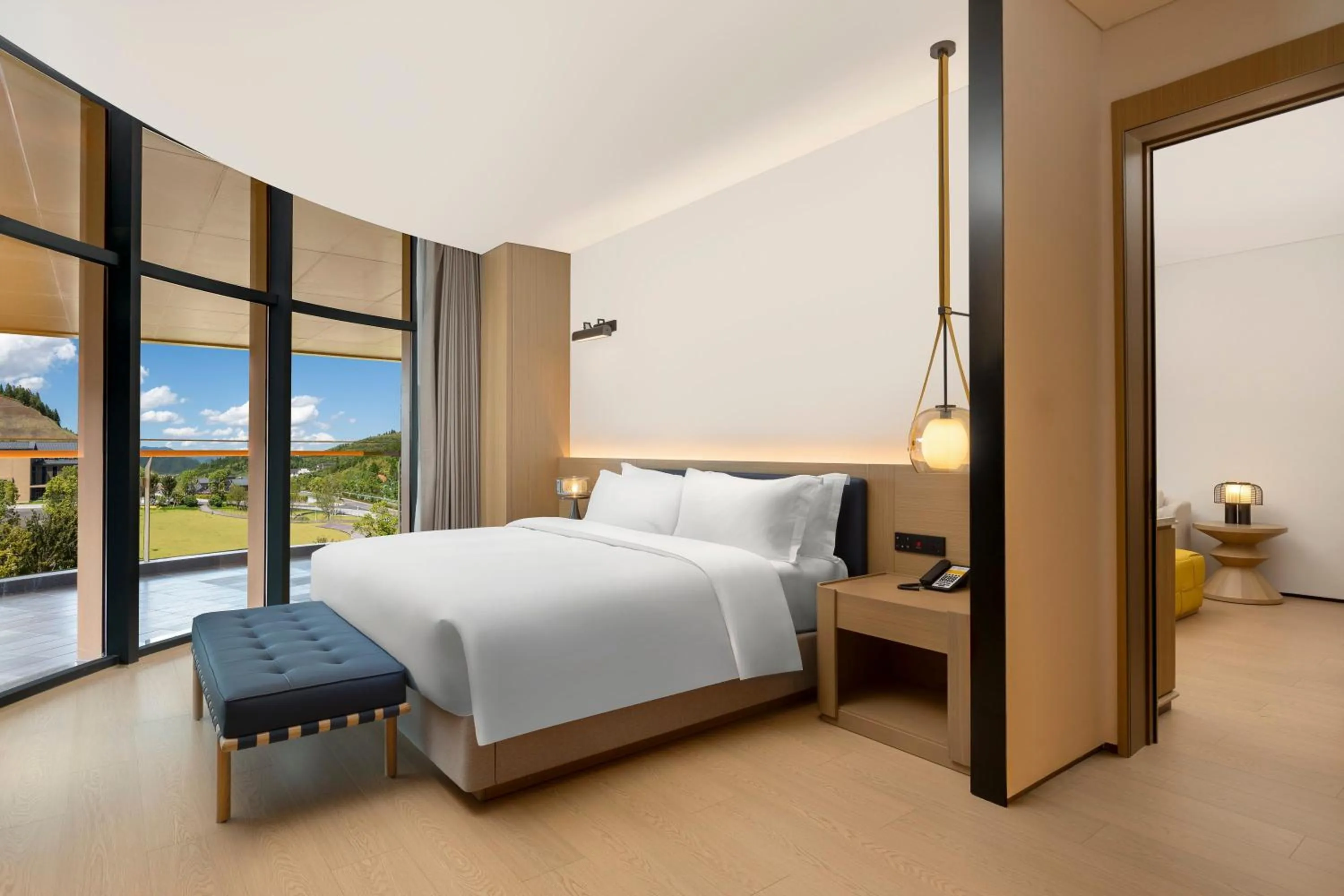 Photo of the whole room, Bed in voco Wugong Mountain Jiangxi by IHG