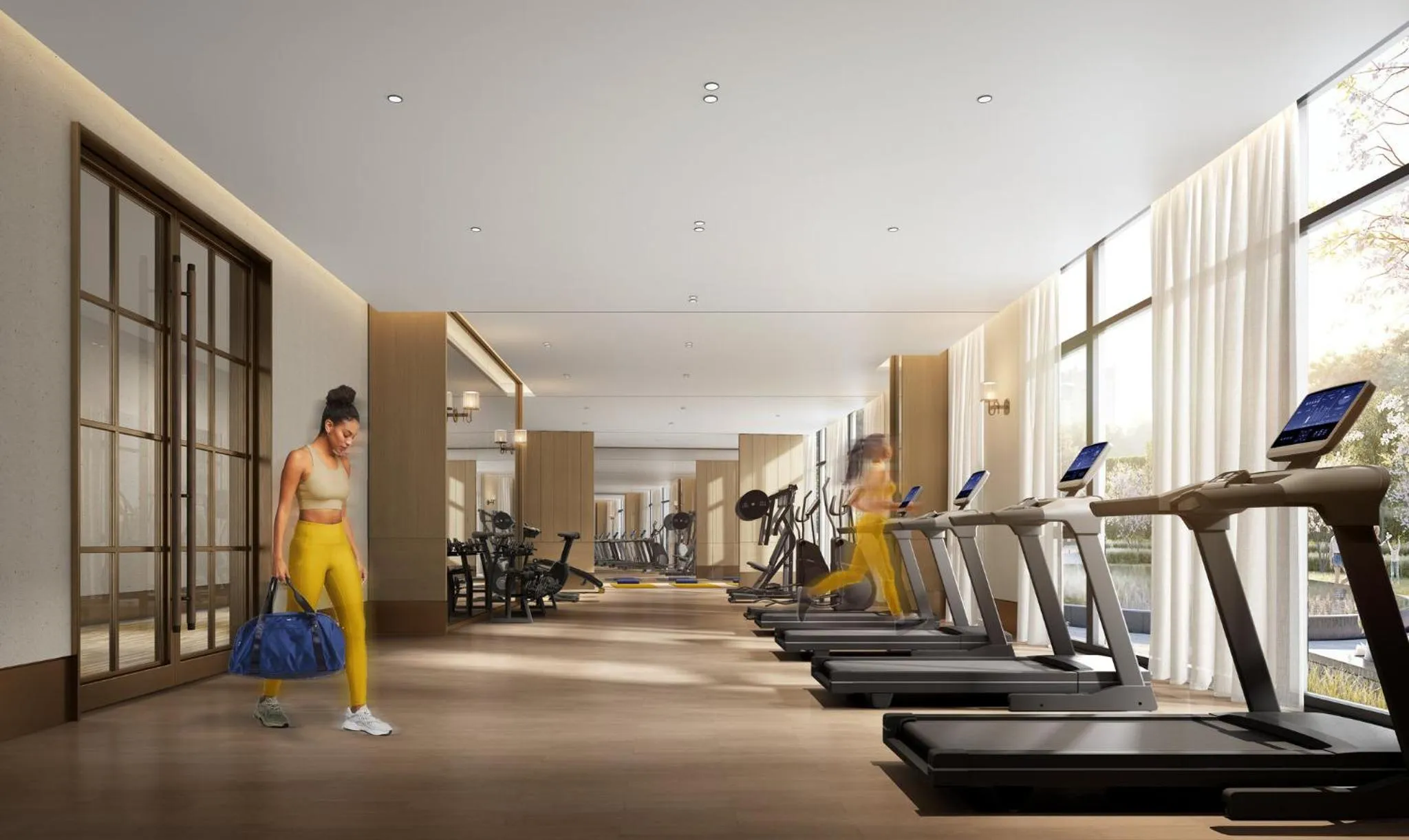 Fitness centre/facilities in voco Wugong Mountain Jiangxi by IHG