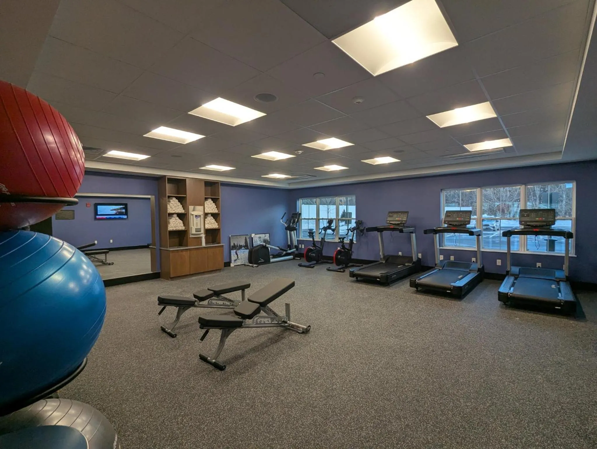 Fitness centre/facilities in Hotel Indigo North Conway by IHG