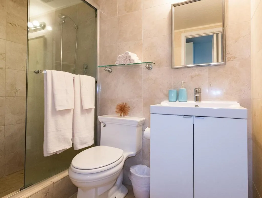 Bathroom in 713 Miami Beach Apartments