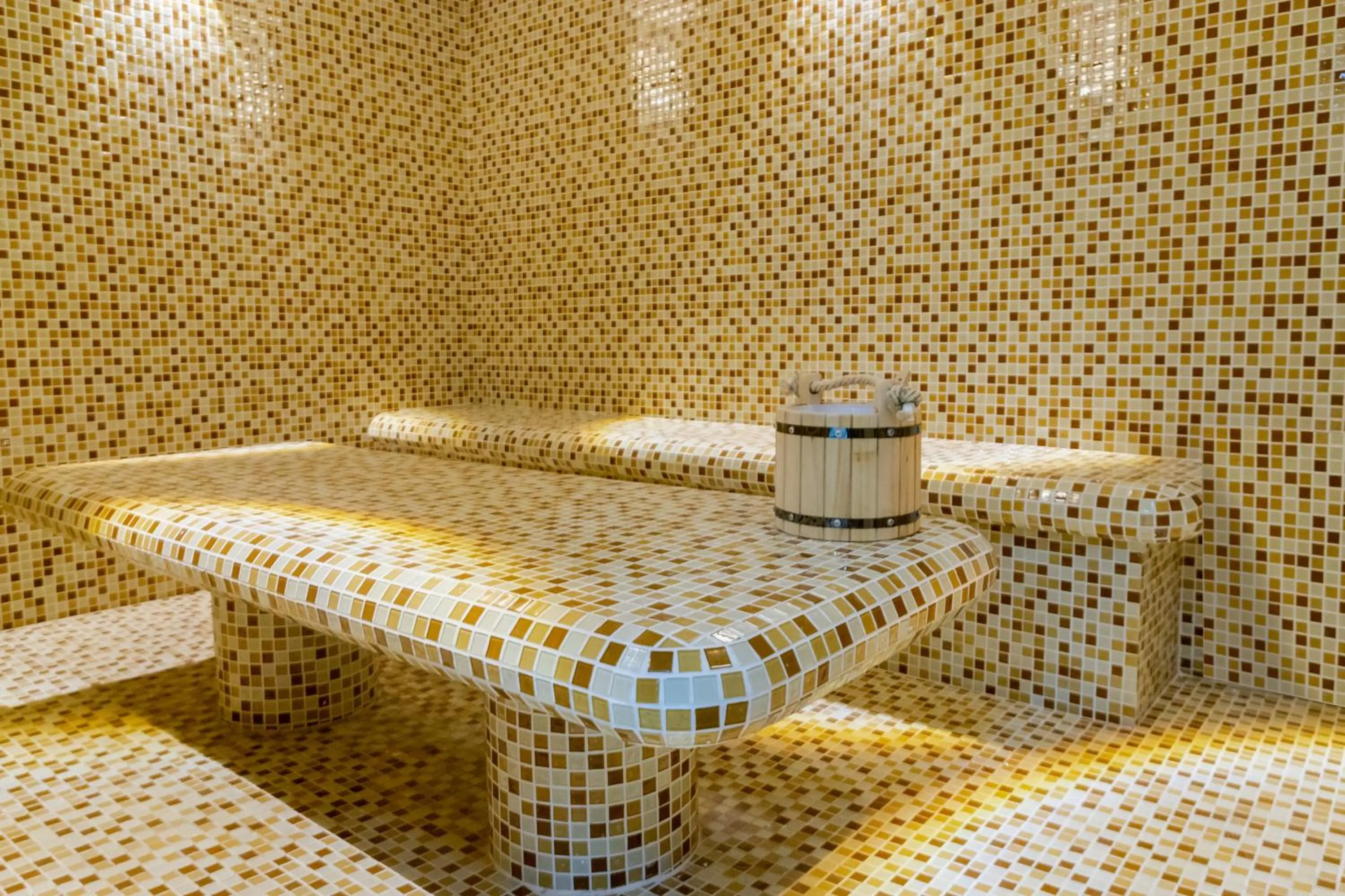 Steam room in Karvon Plaza Hotel